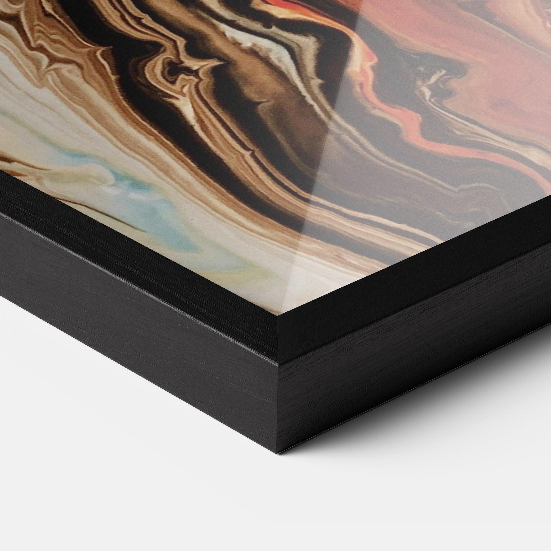 Plakat w Ramie Abstract Waterfall mockup 3