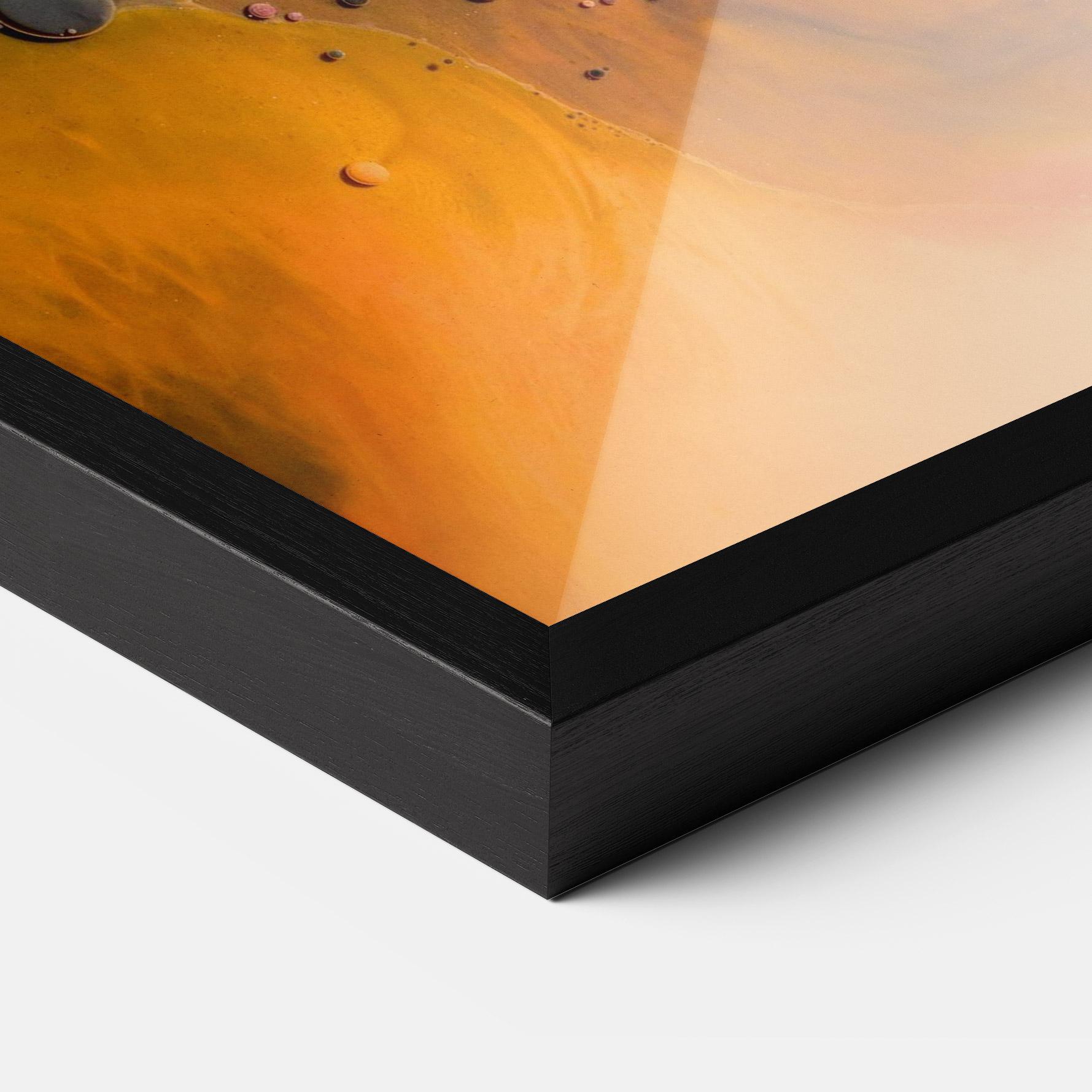 Plakat w Ramie Orange Shades mockup 3