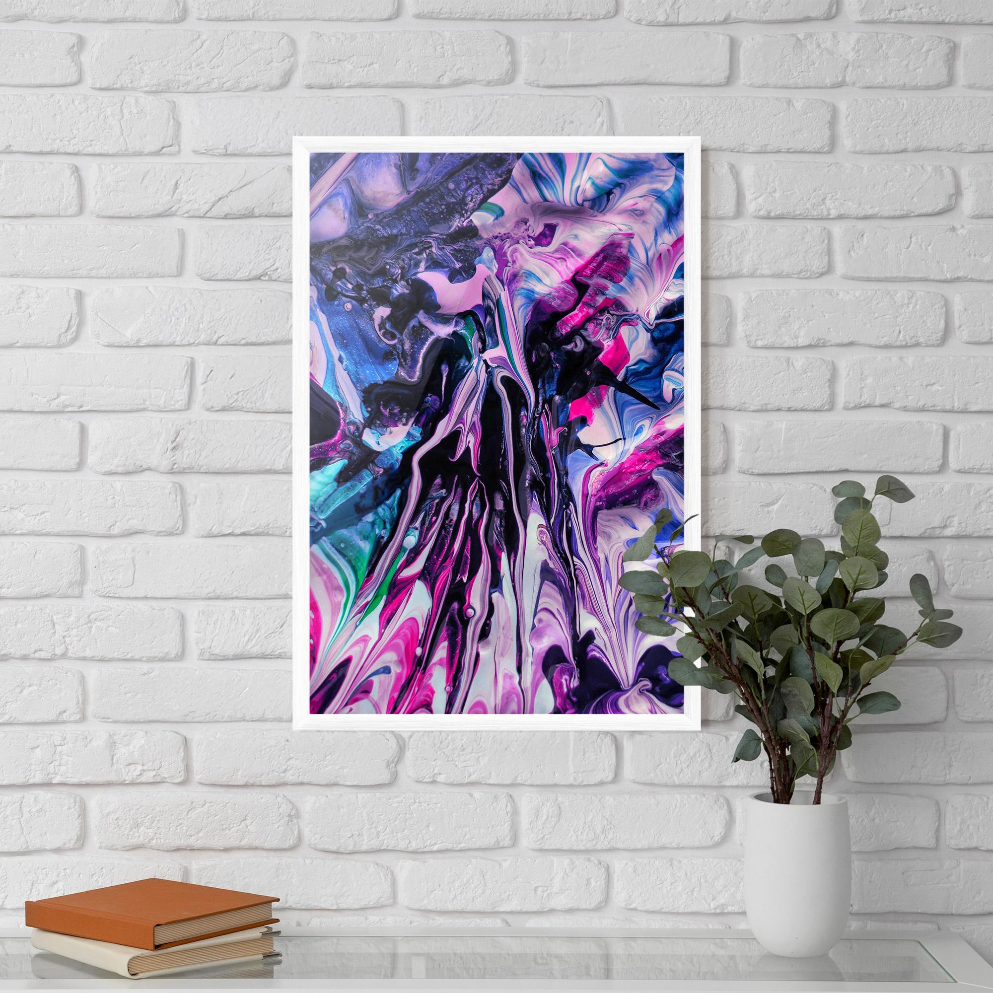 Plakat w Ramie Abstract Rose Colours mockup 5