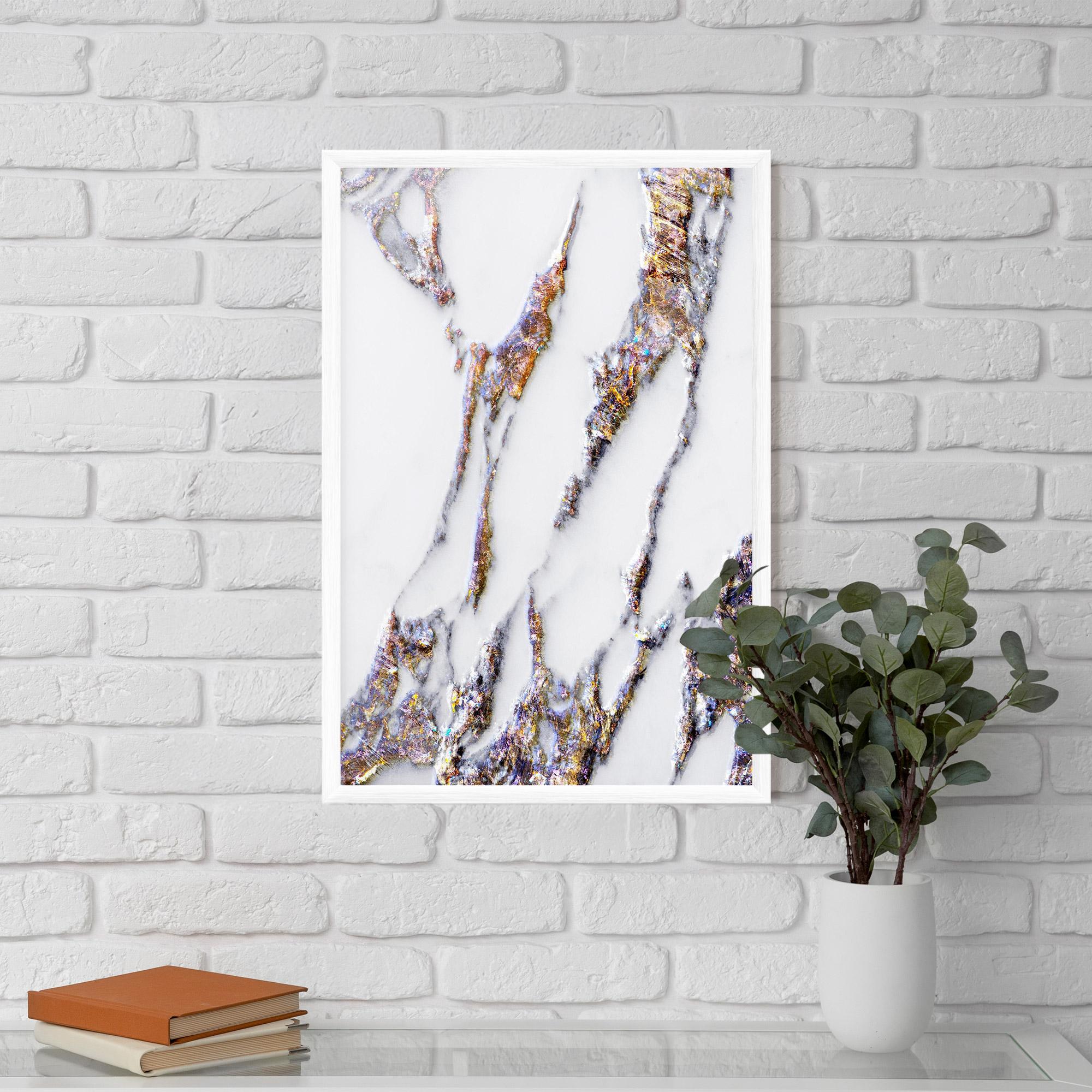 Plakat w Ramie Beautiful Color Marble mockup 5