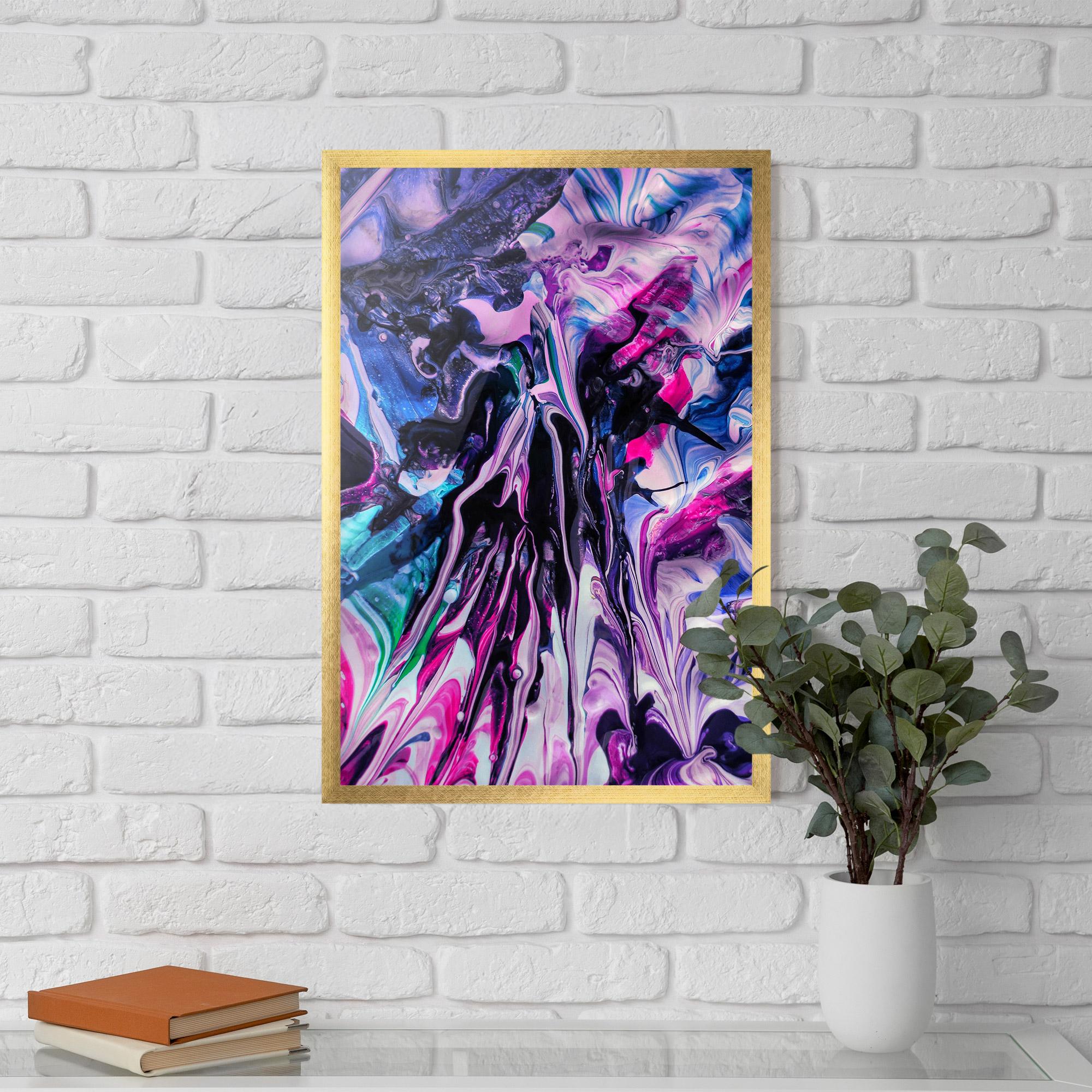 Plakat w Ramie Abstract Rose Colours mockup 5