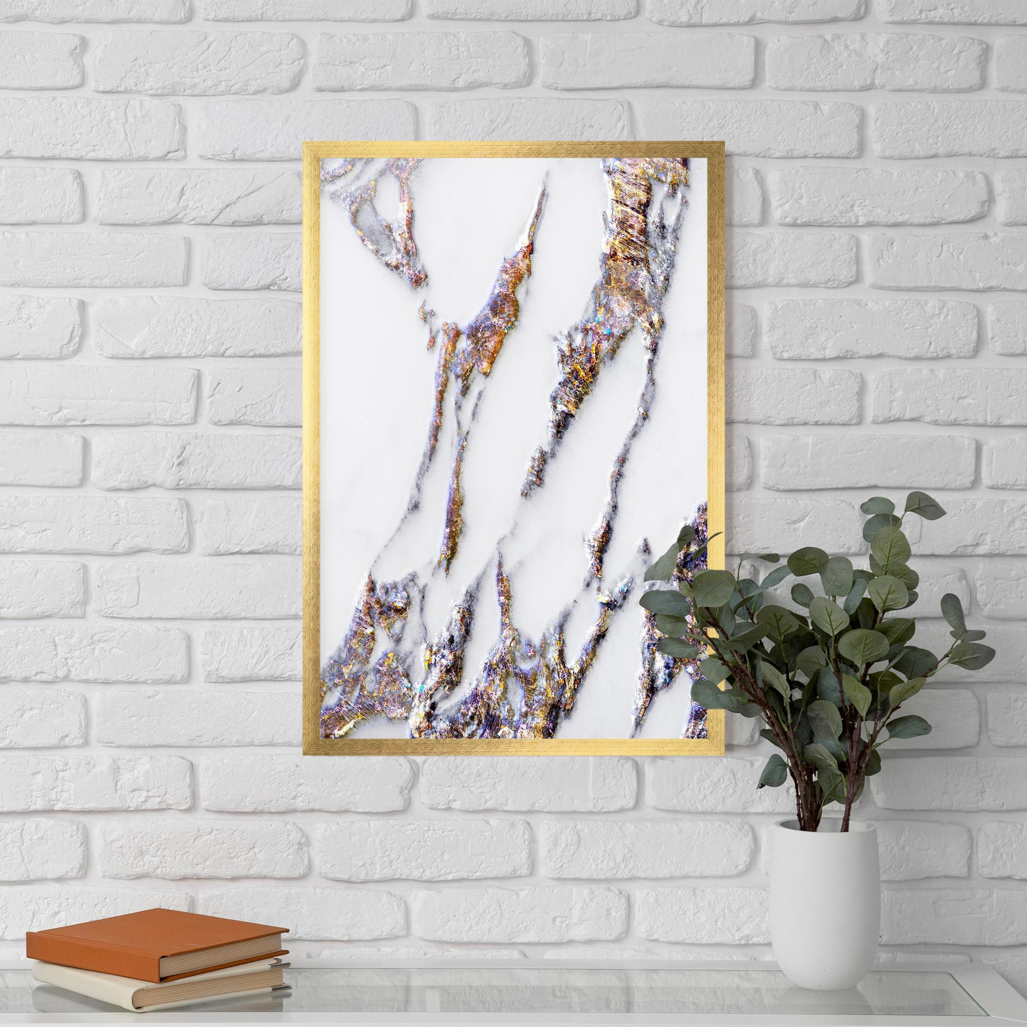 Plakat w Ramie Beautiful Color Marble mockup 5