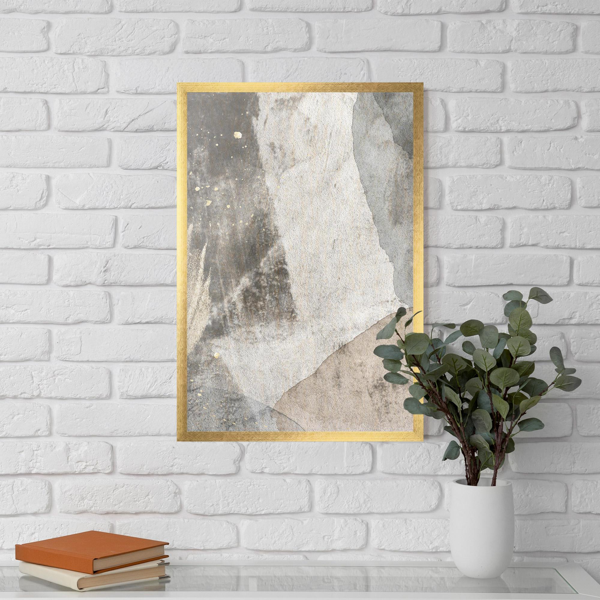 Plakat w Ramie Light Cream Marble mockup 5