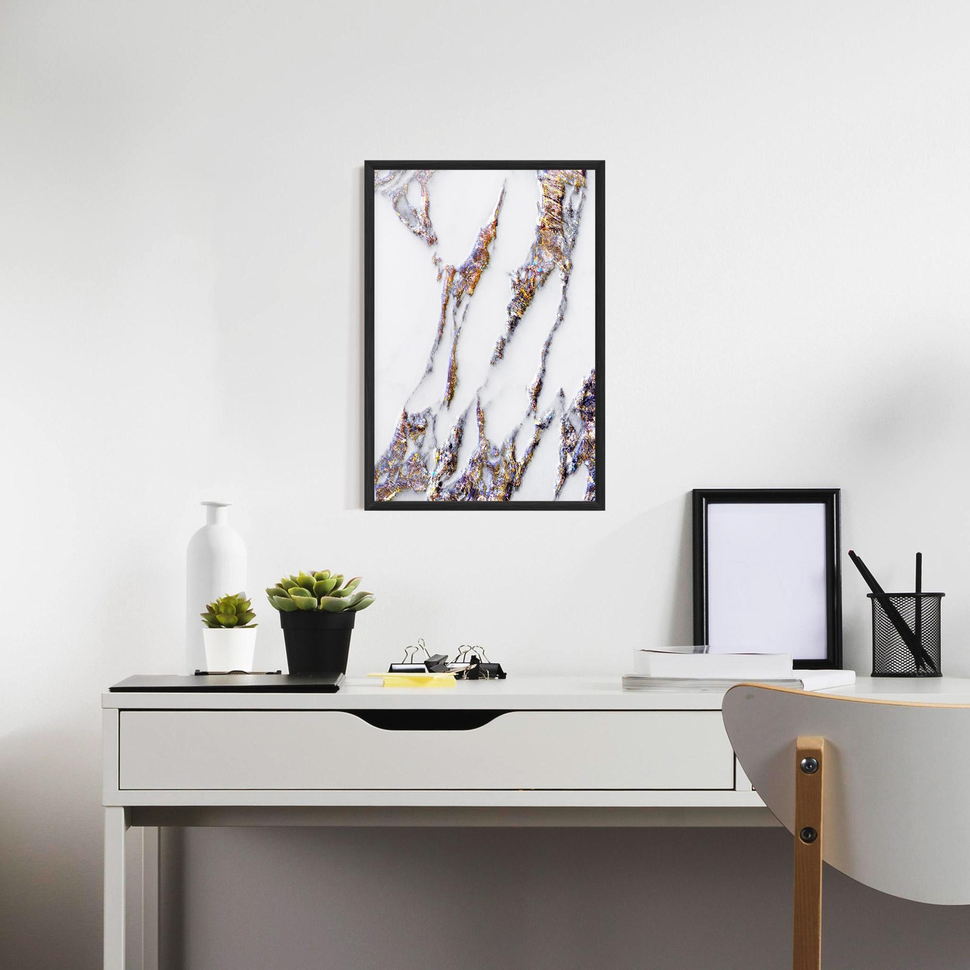 Plakat w Ramie Beautiful Color Marble mockup 7