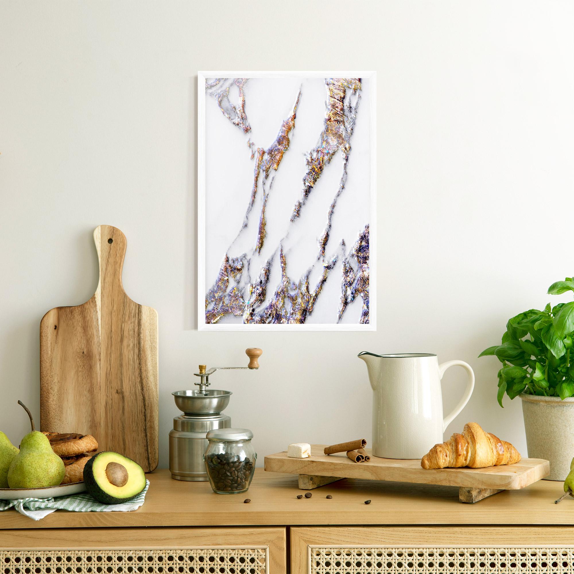 Plakat w Ramie Beautiful Color Marble mockup 8