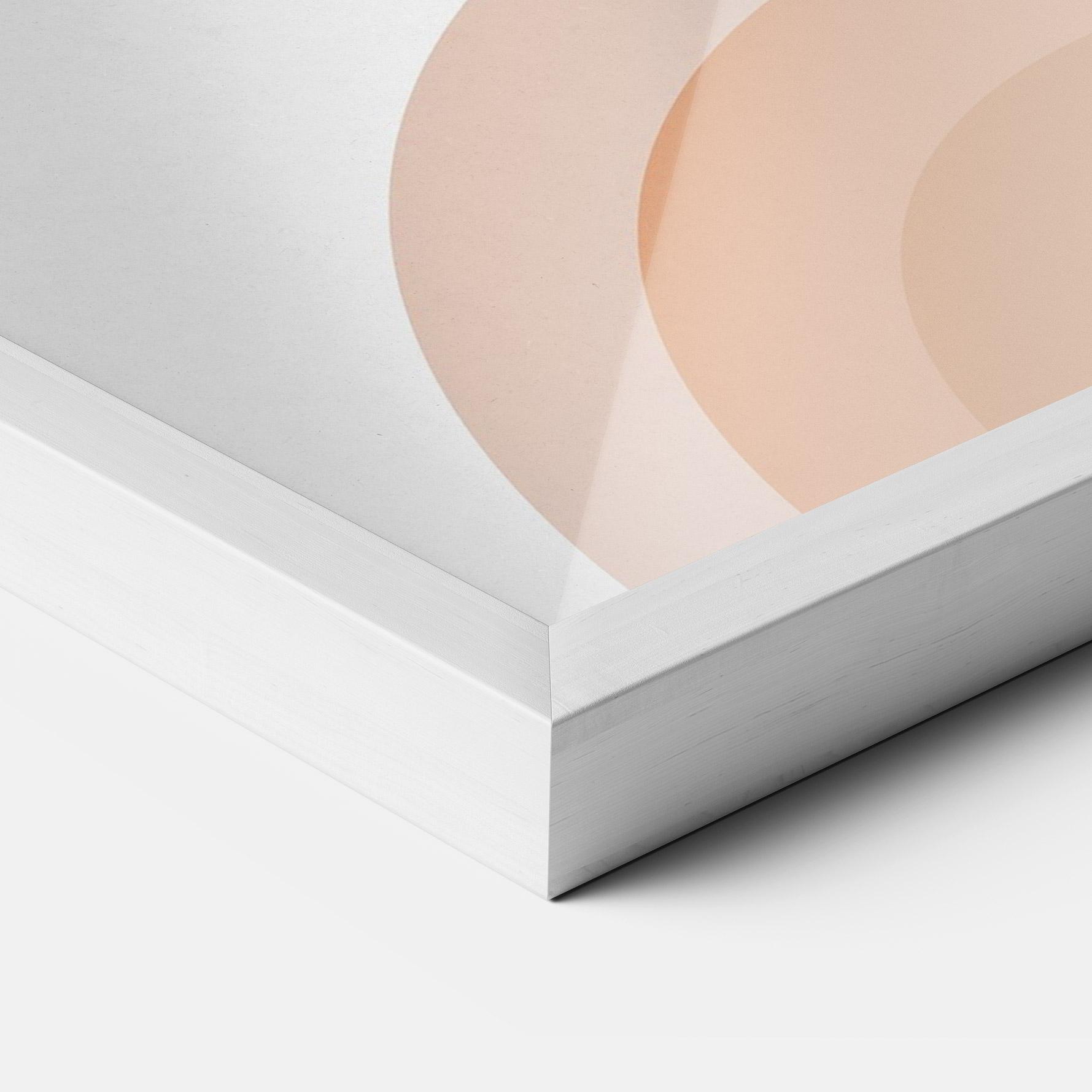 Plakat w Ramie Plant Orange Circle mockup 3