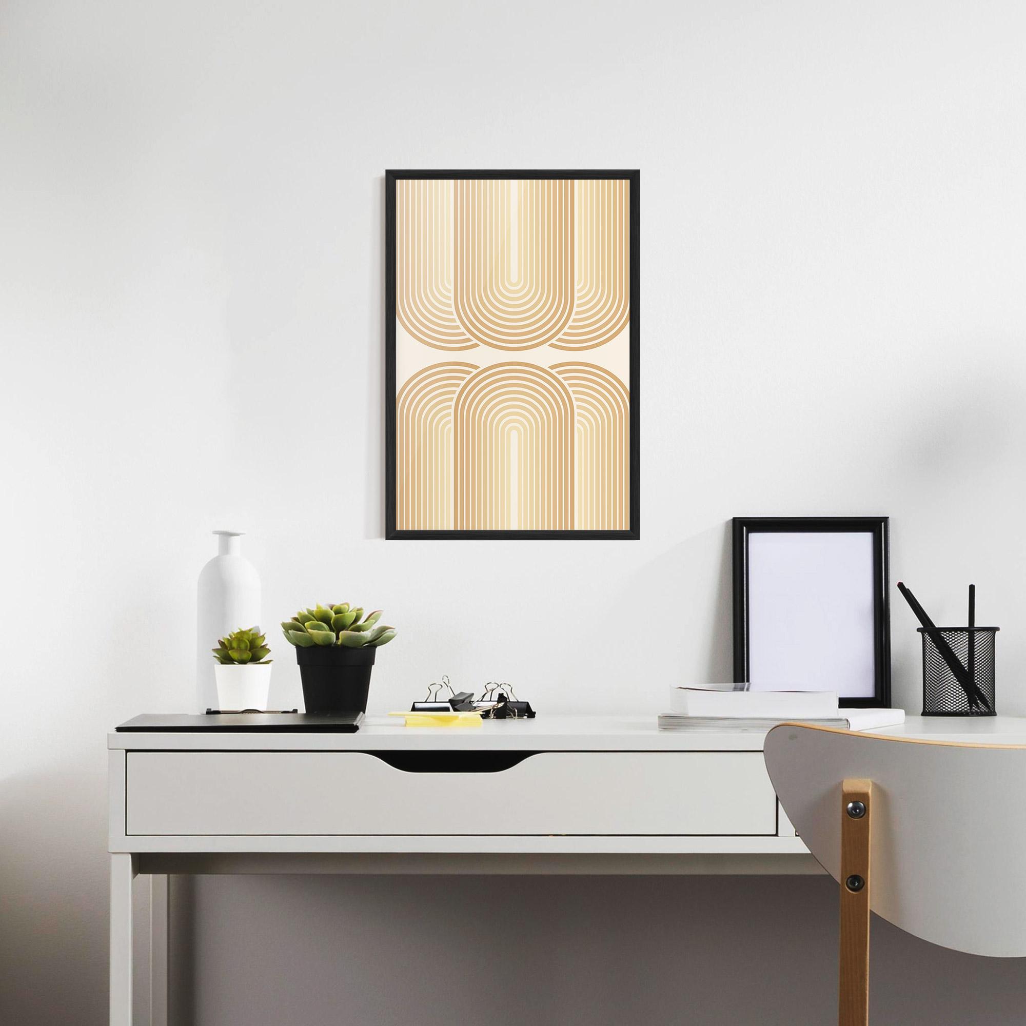 Plakat w Ramie Arch Poster mockup 7