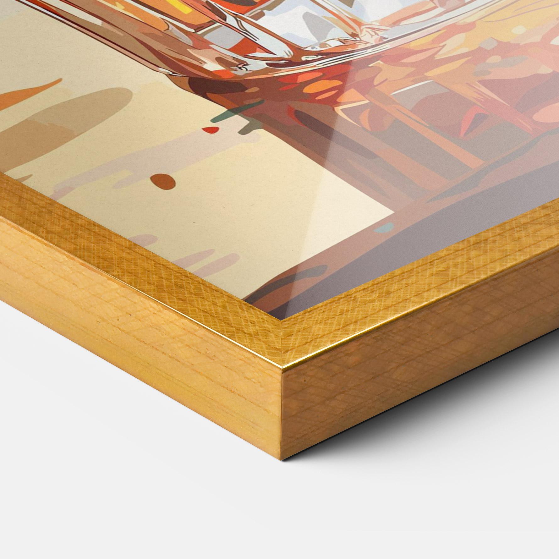 Plakat w Ramie Cocktail Art mockup 3