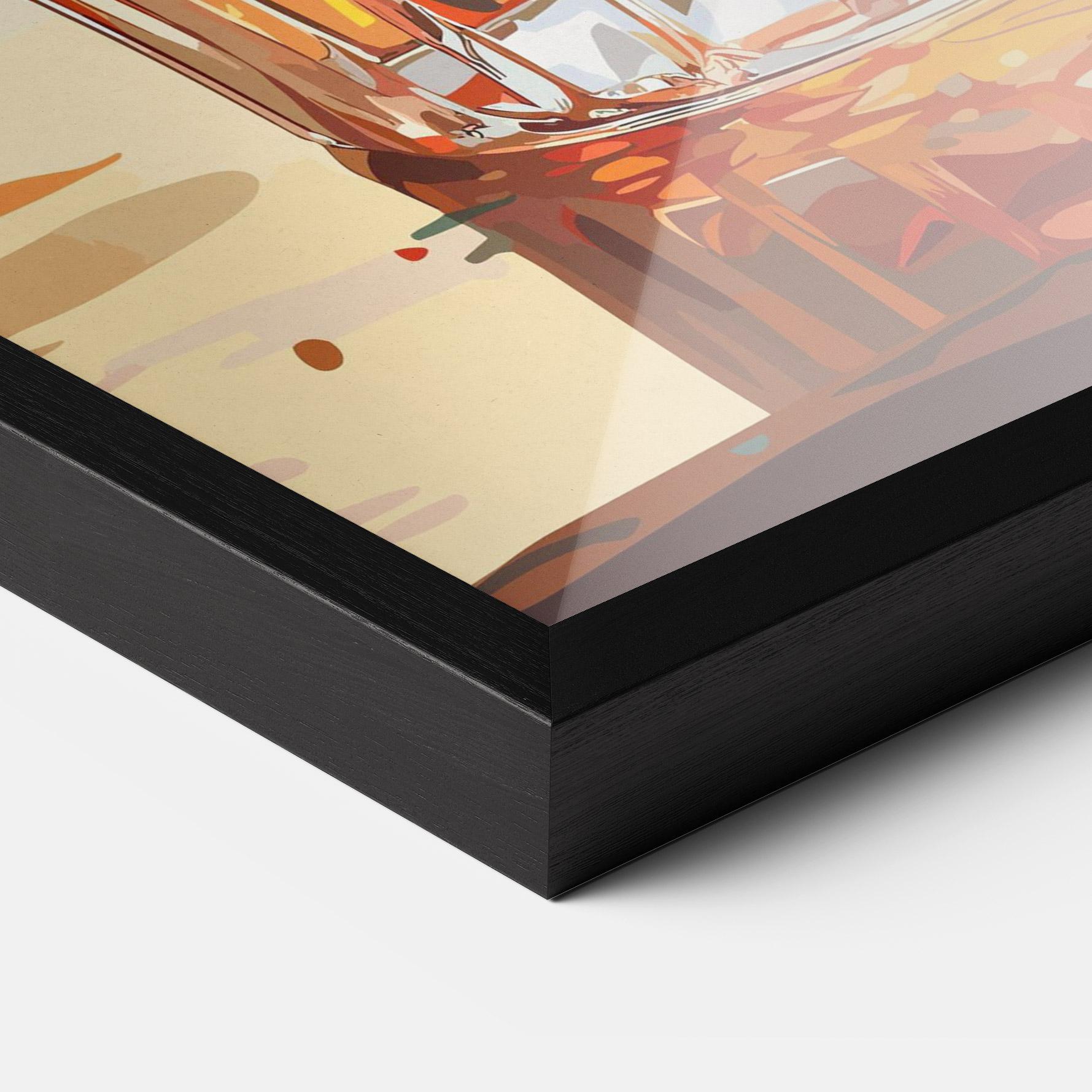 Plakat w Ramie Cocktail Art mockup 3