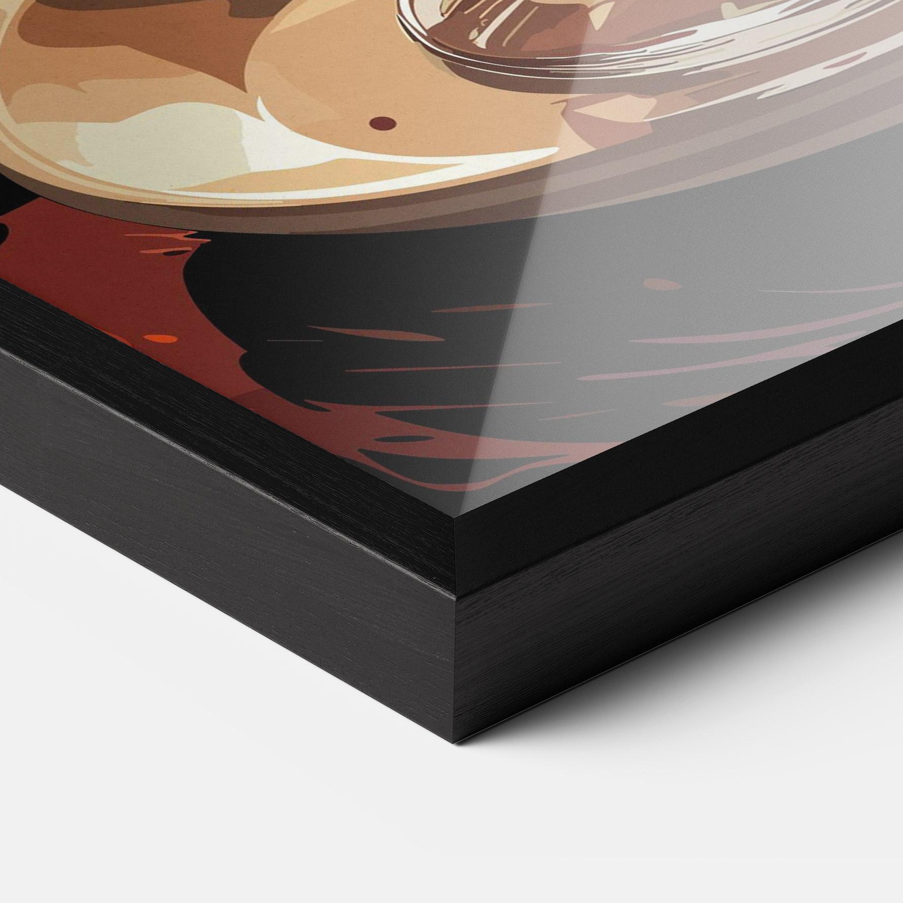 Plakat w Ramie Cocktail Orange mockup 3