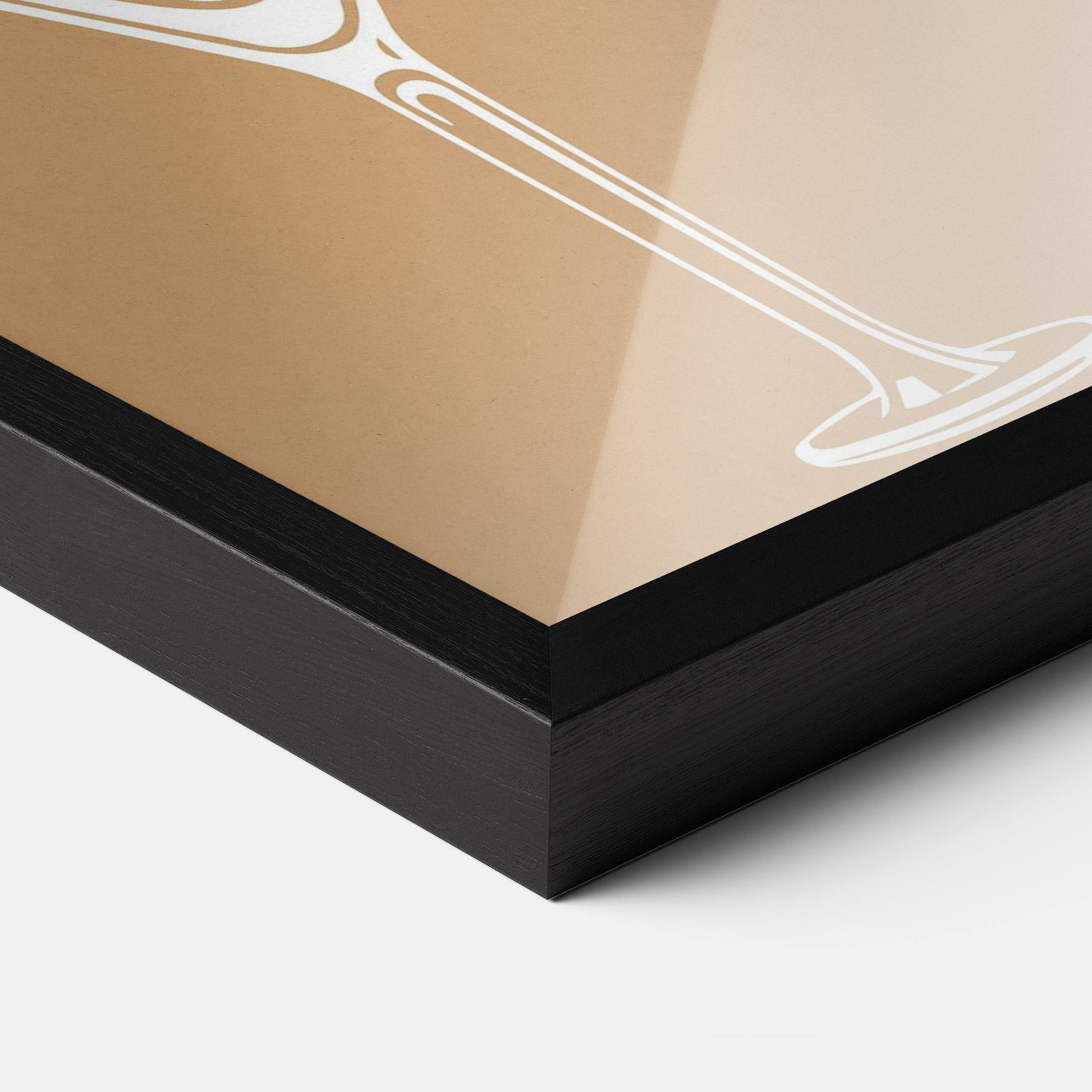 Plakat w Ramie Drinks Mix mockup 3