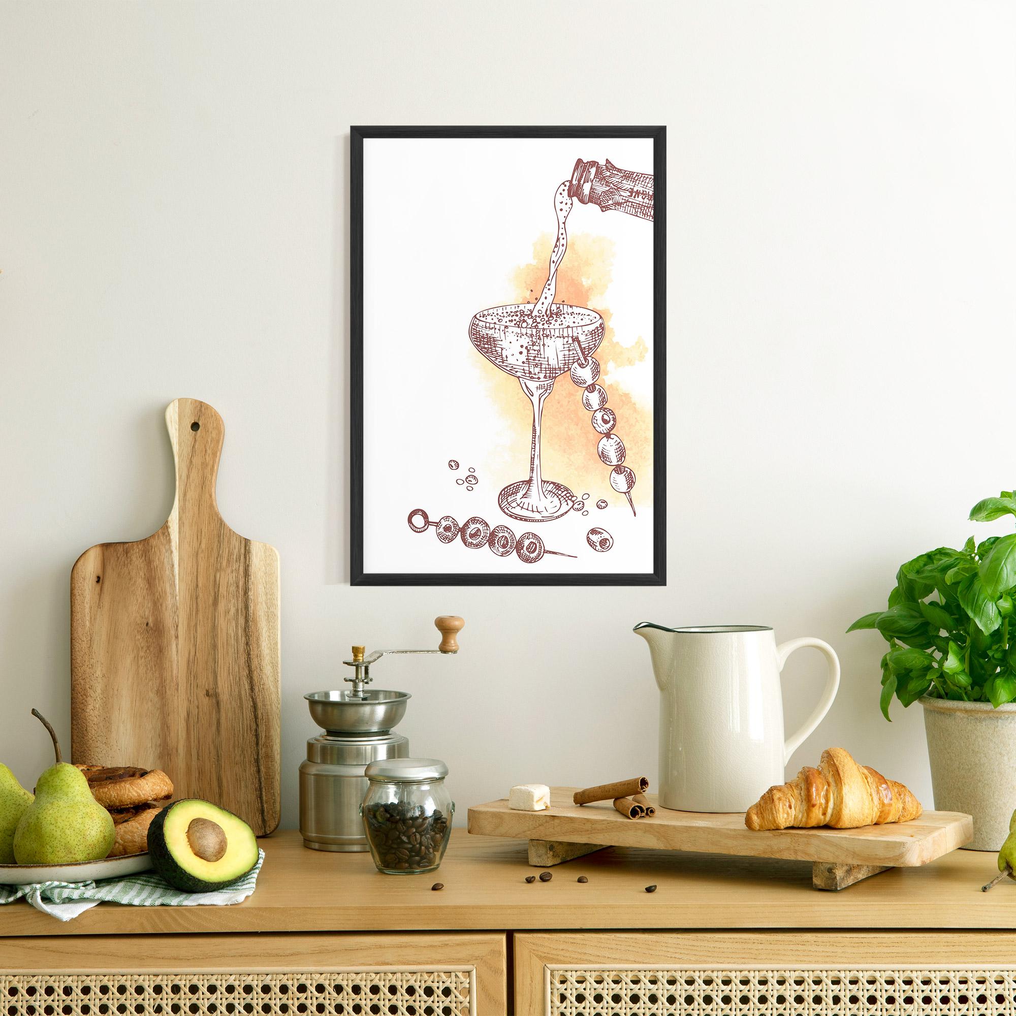 Plakat w Ramie Cocktail mockup 8