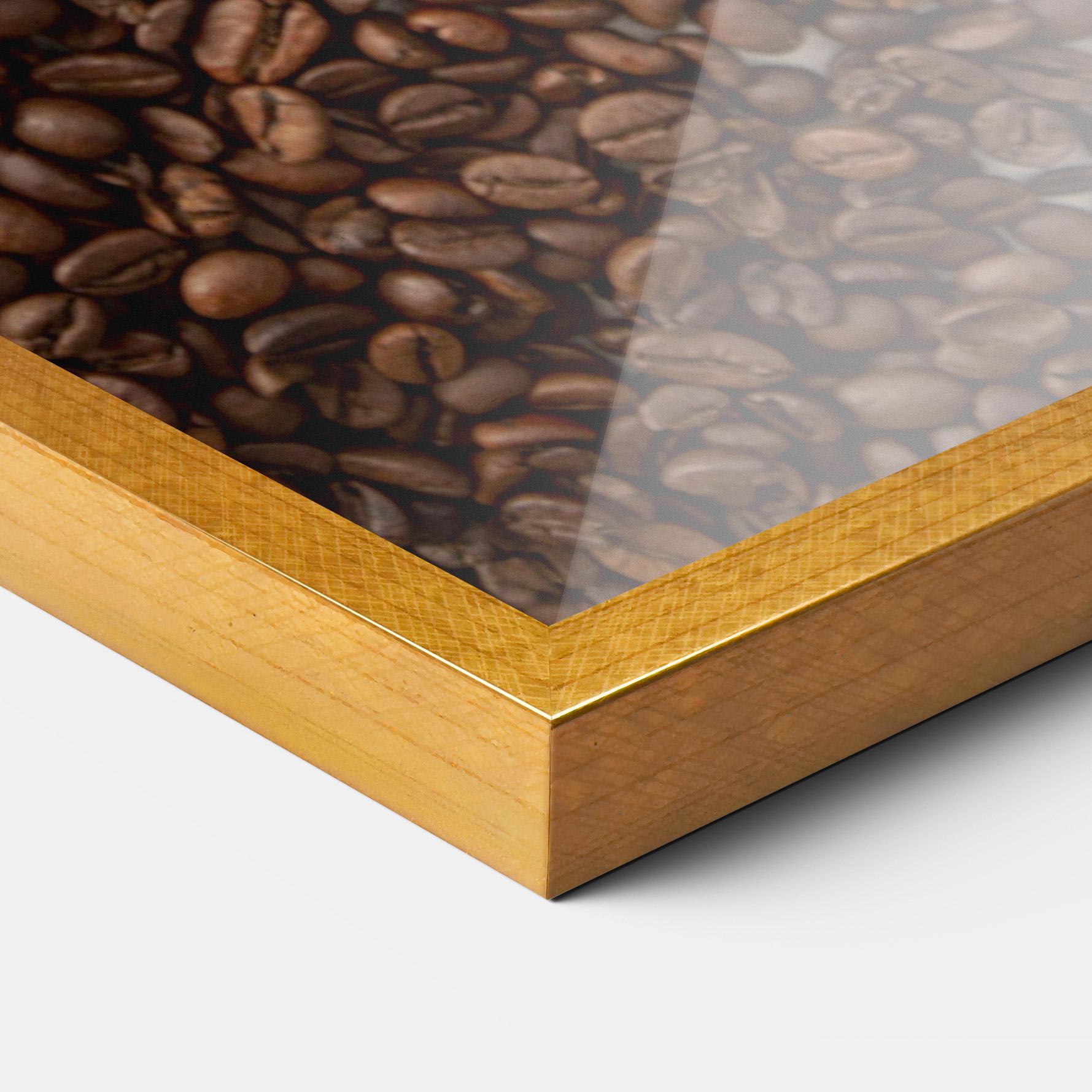 Plakat w Ramie Contrasted Coffee mockup 3