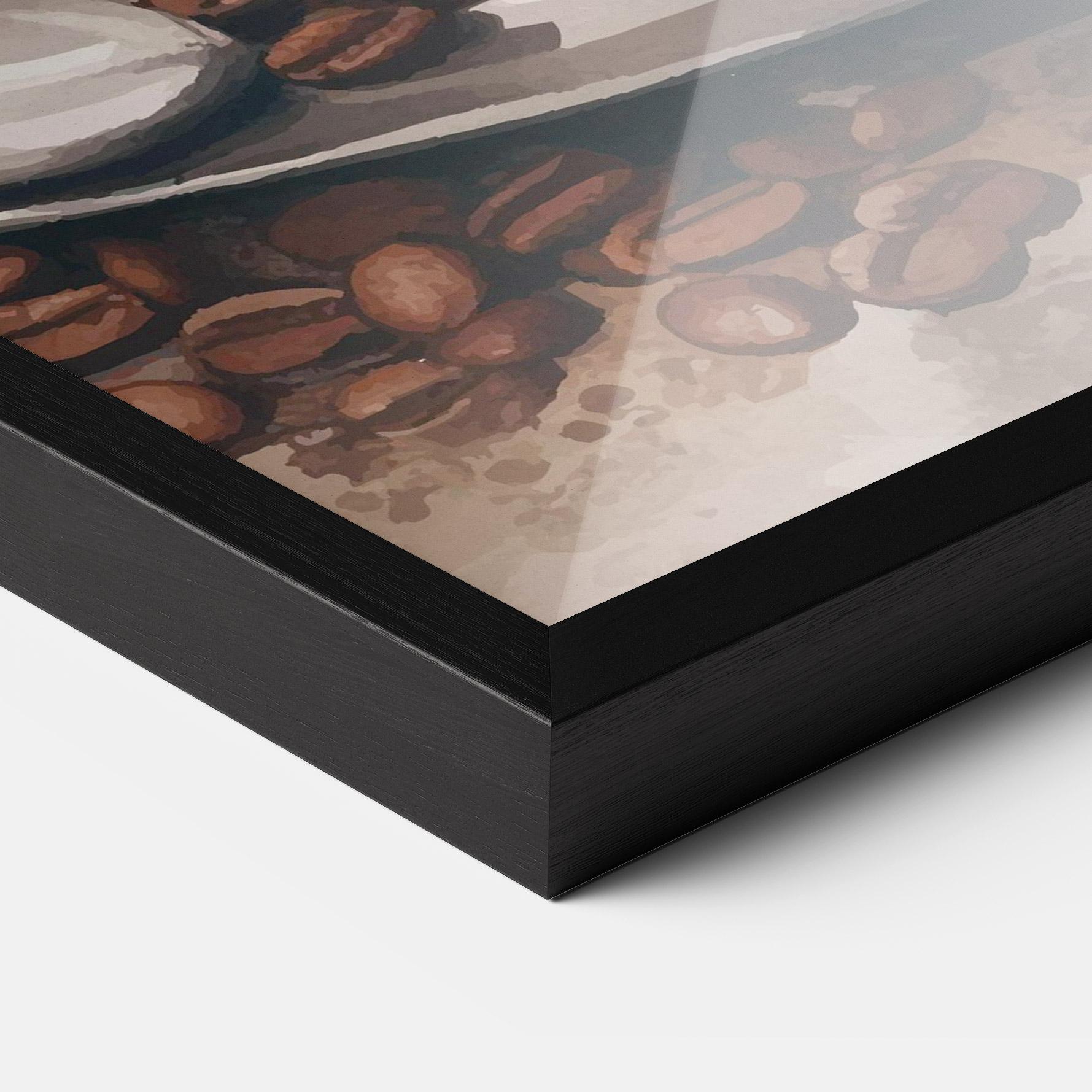 Plakat w Ramie Vintage Coffee mockup 3