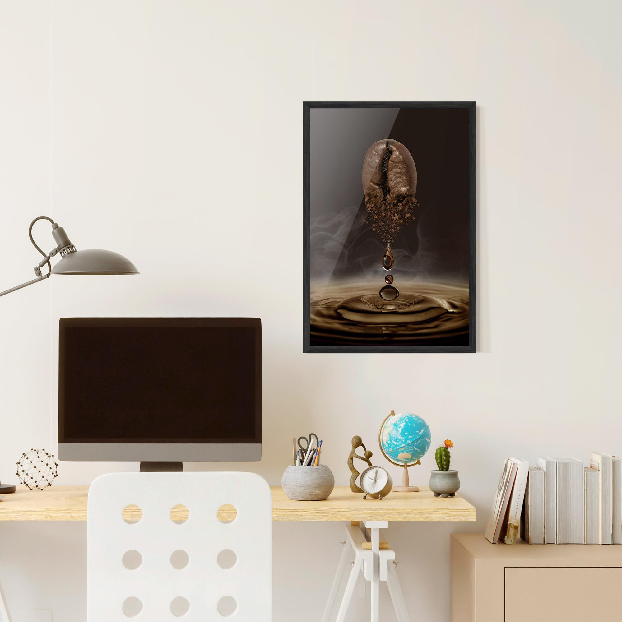 Plakat w Ramie Coffee Drip Concept mockup 6