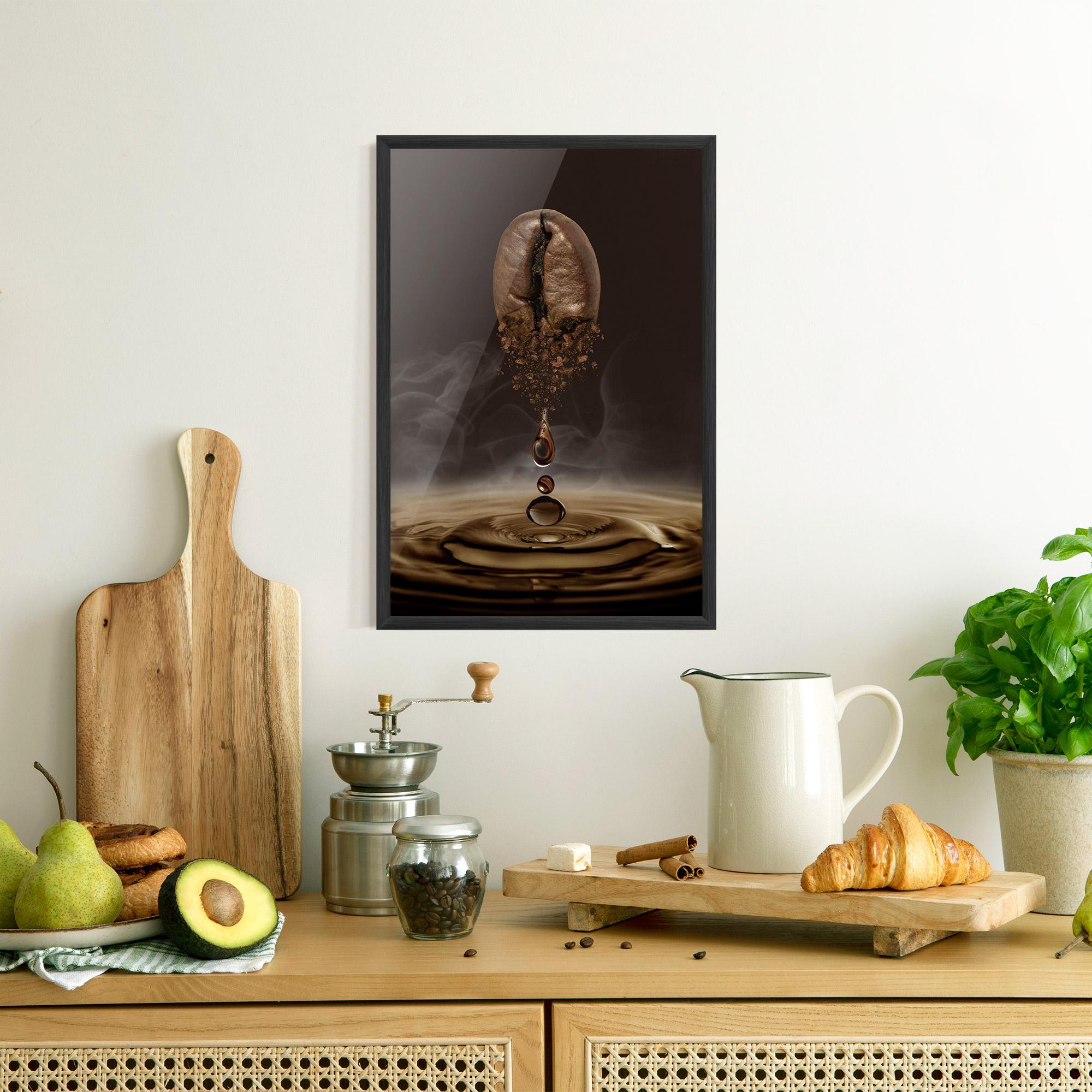 Plakat w Ramie Coffee Drip Concept mockup 8