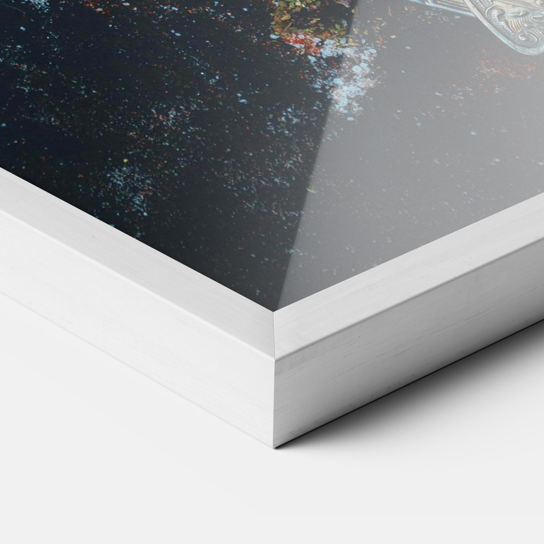 Plakat w Ramie Spices Cooking Spoons mockup 3