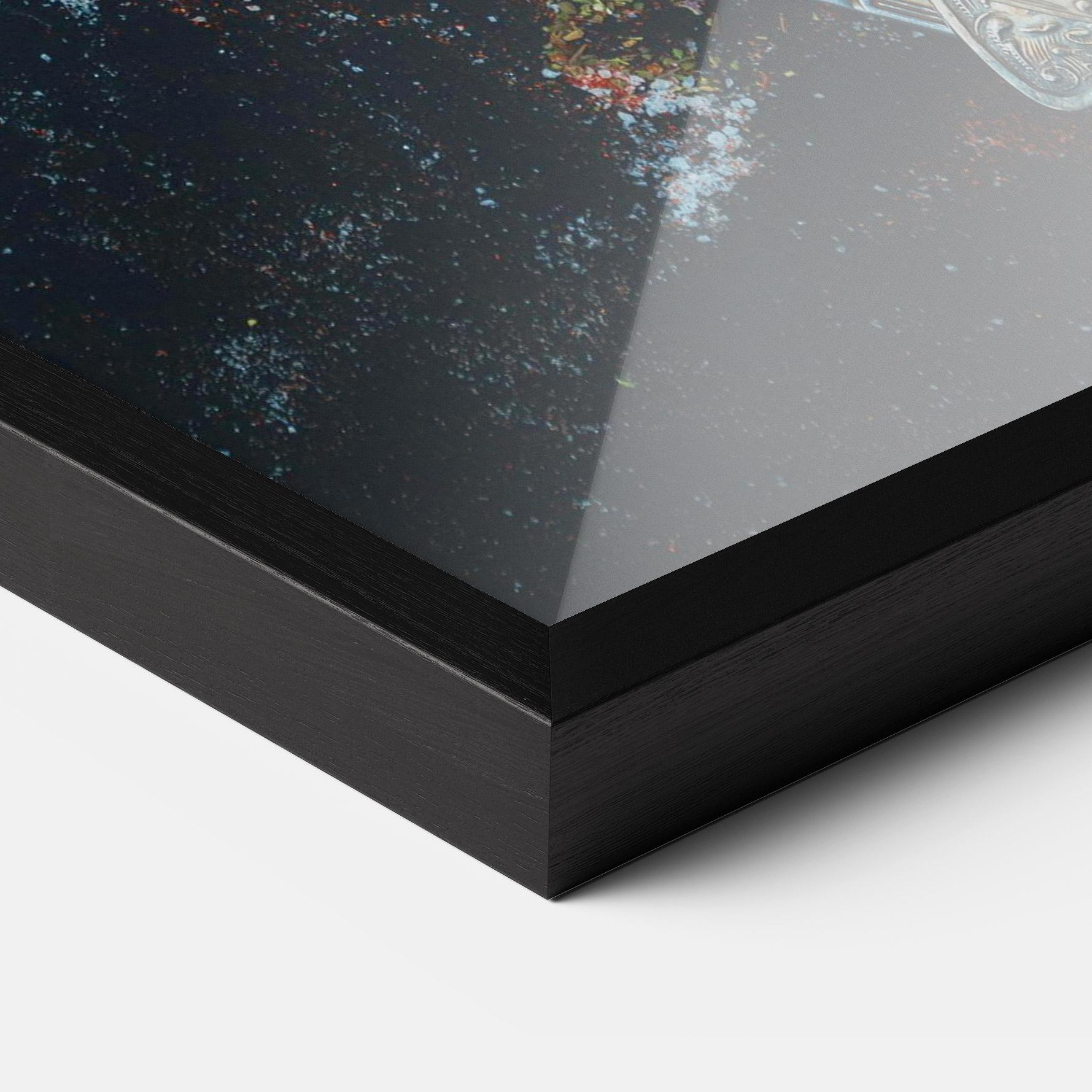 Plakat w Ramie Spices Cooking Spoons mockup 3