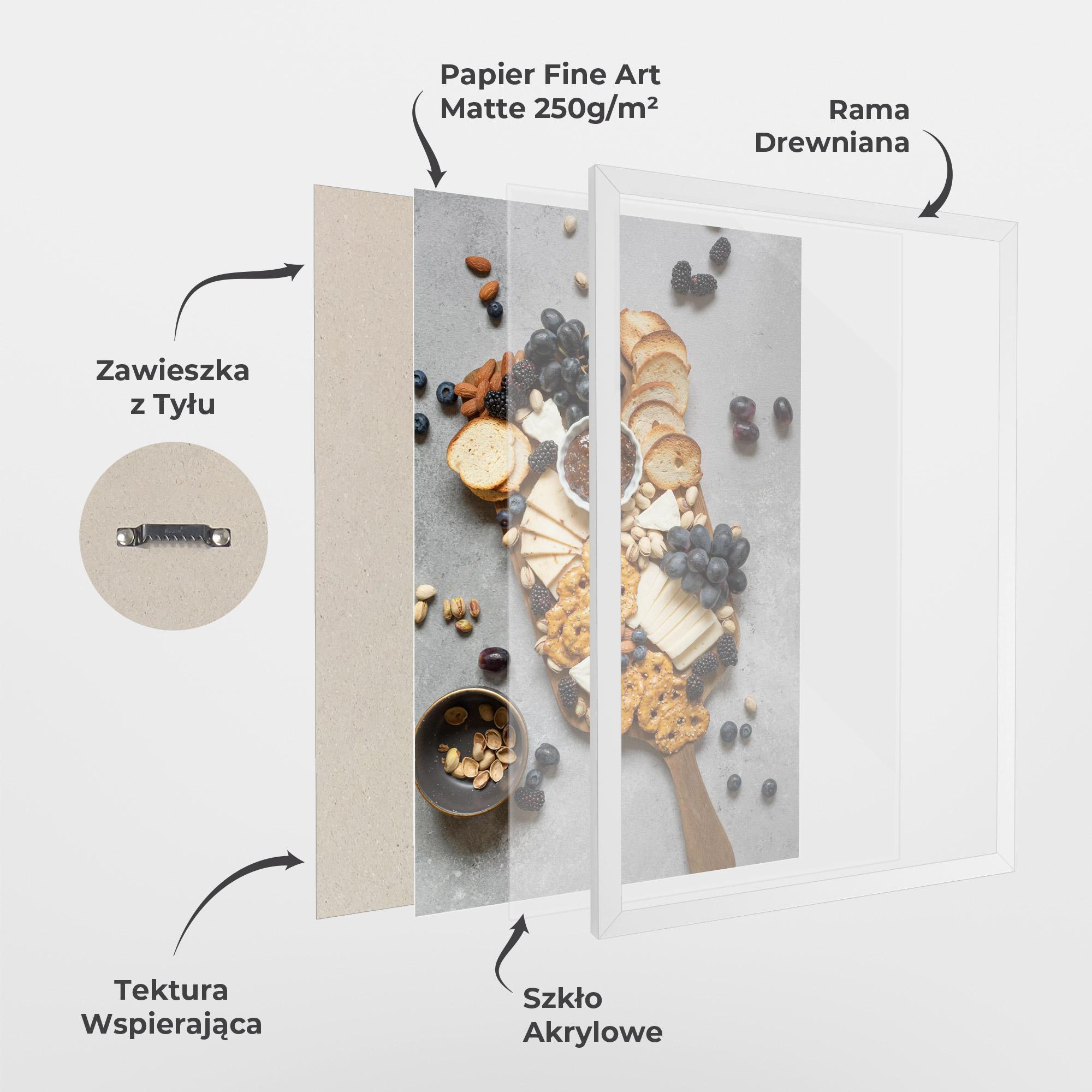 Plakat w Ramie Appetizers mockup 1