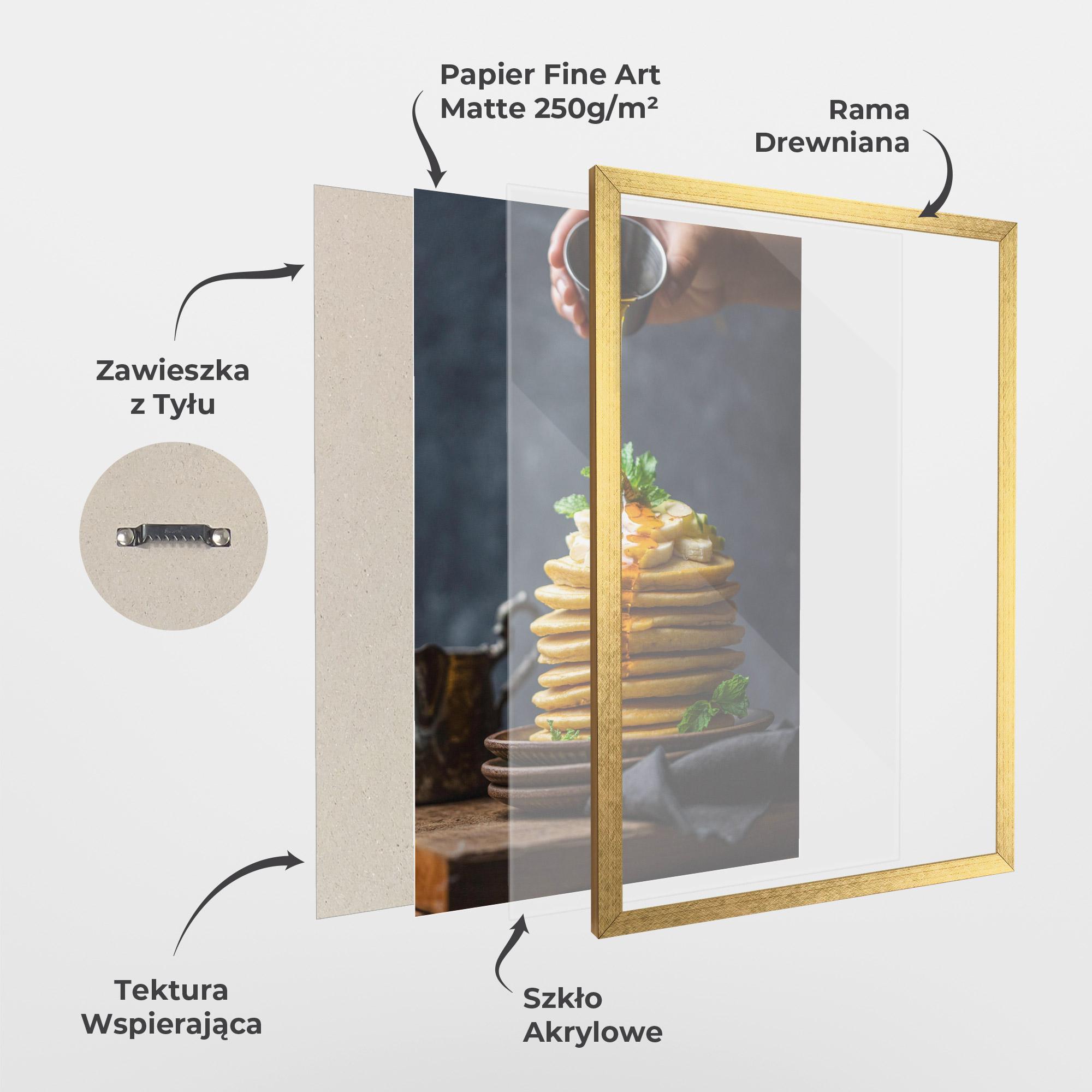 Plakat w Ramie Using Honey mockup 1