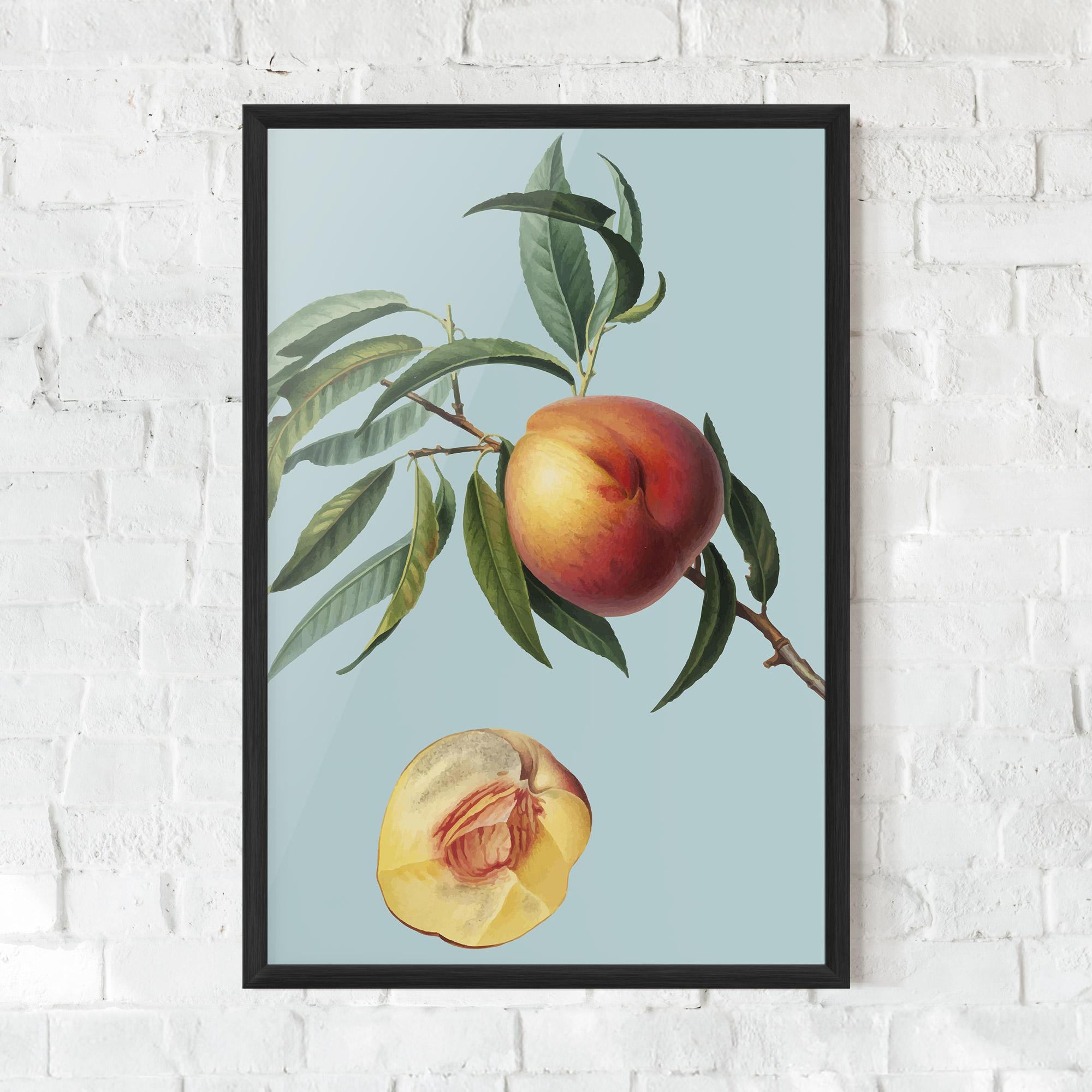 Plakat w Ramie Fruit Art mockup 0