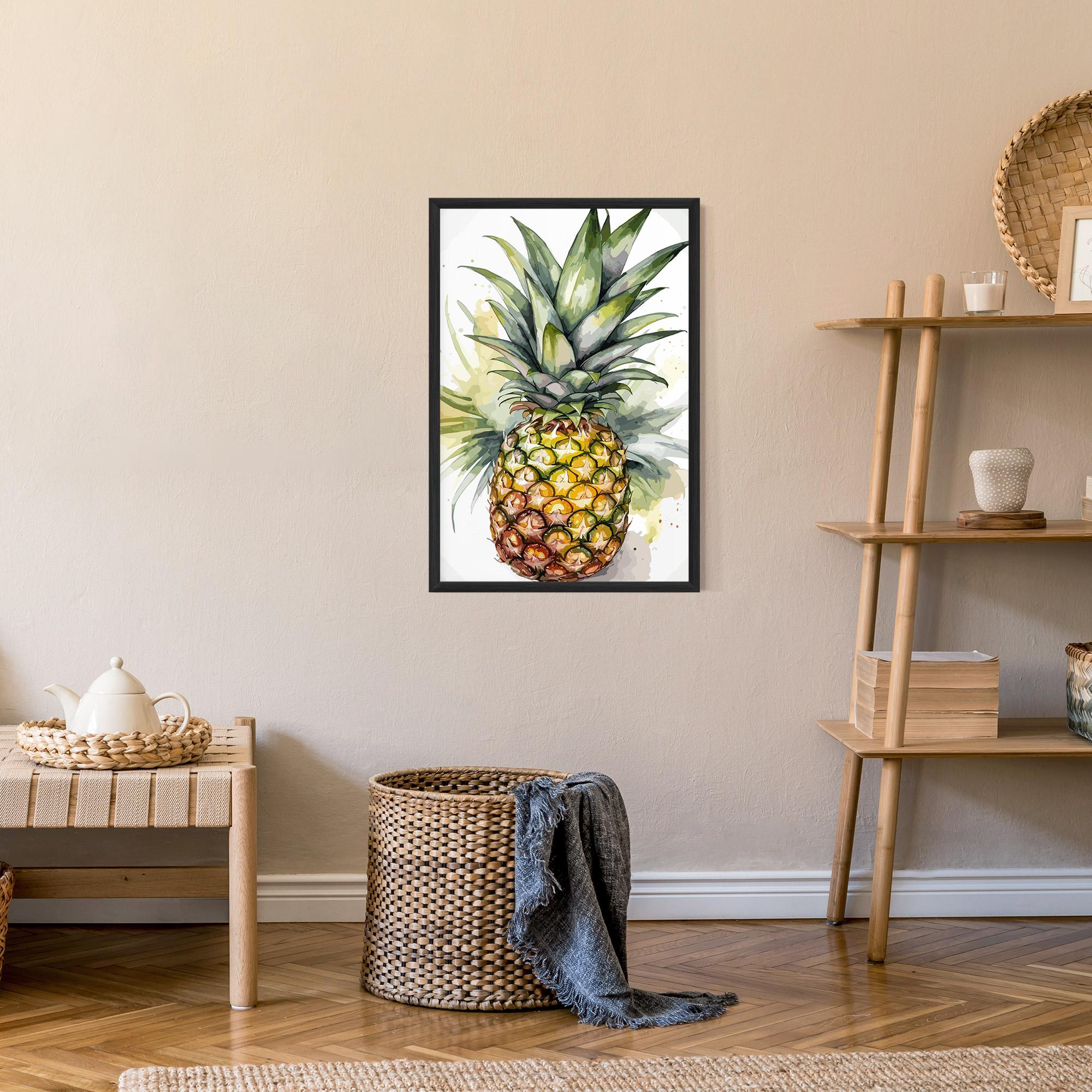 Plakat w Ramie Pineapple mockup 9