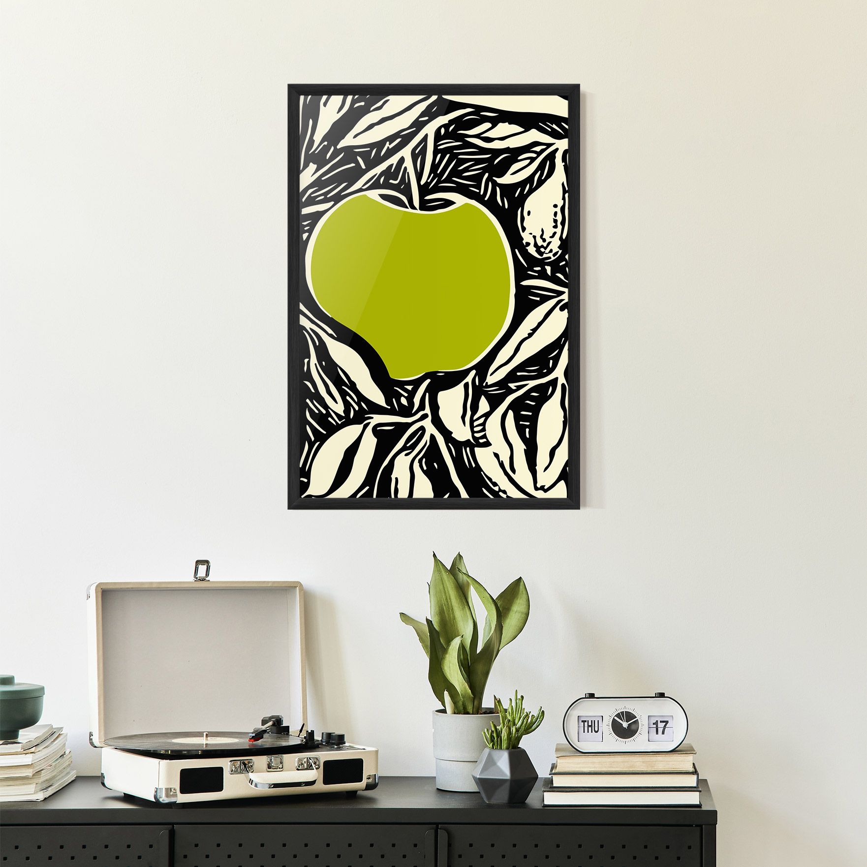 Green Apple mockup 2