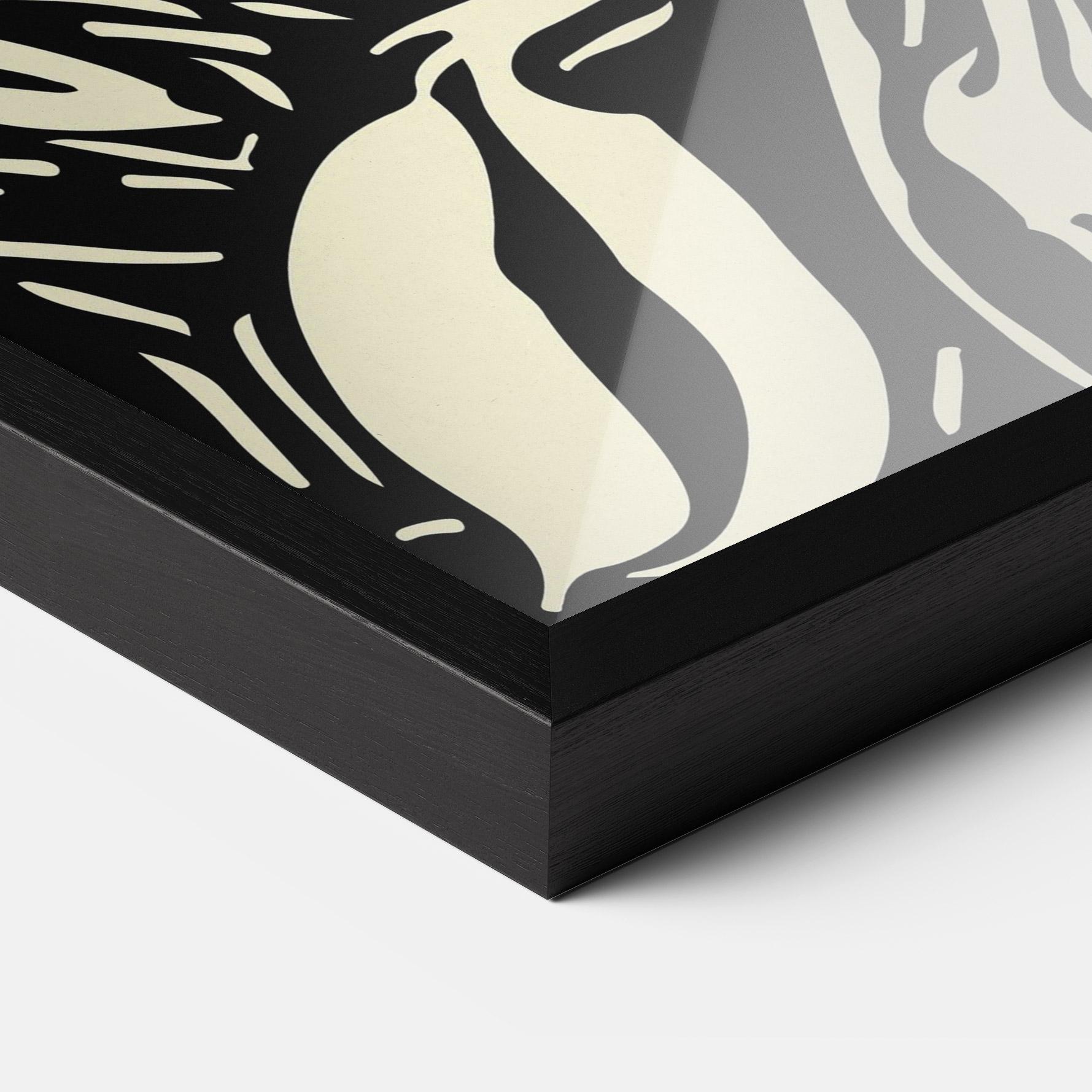 Plakat w Ramie Green Apple mockup 3