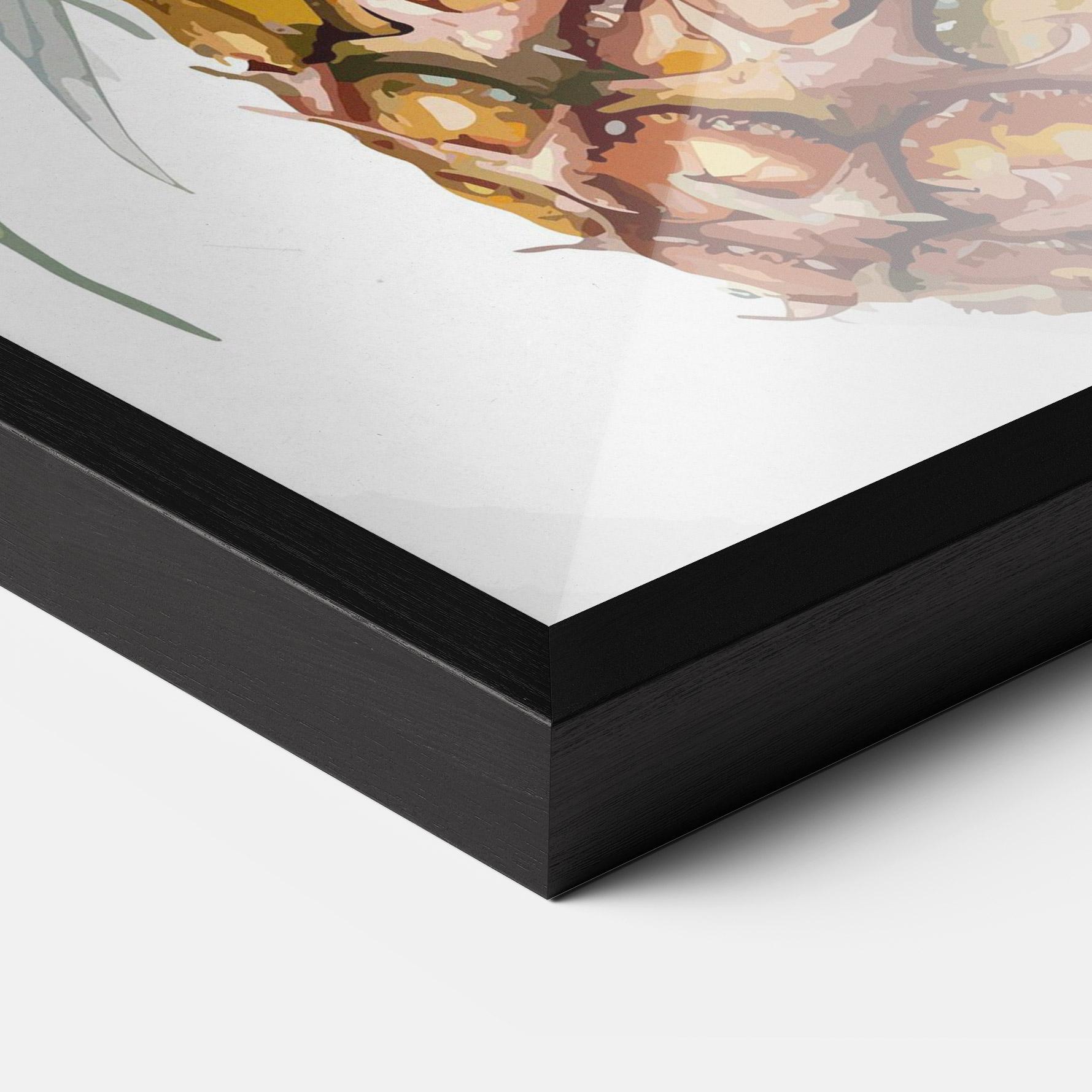 Plakat w Ramie Pineapple mockup 3