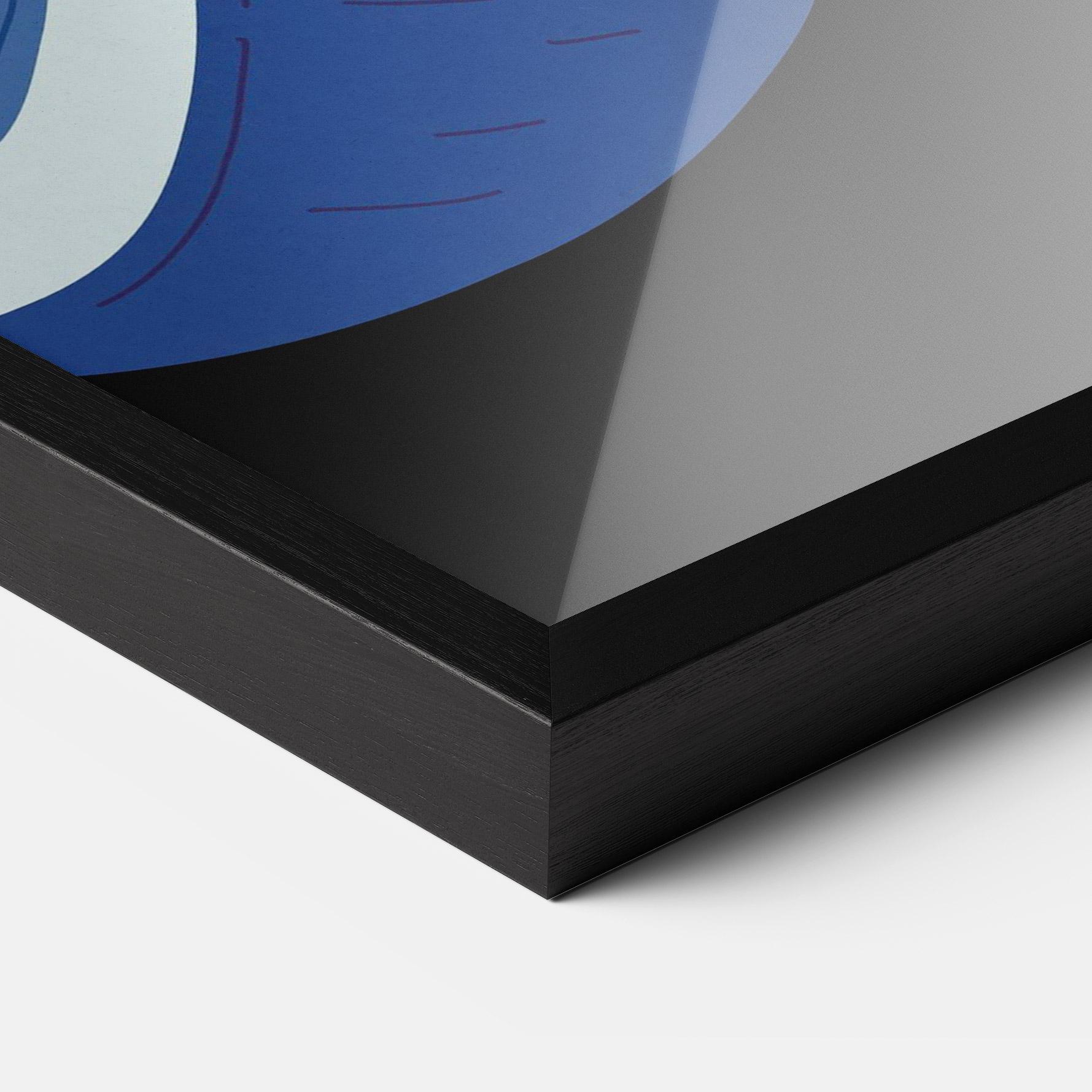 Plakat w Ramie Purple Fruit mockup 3