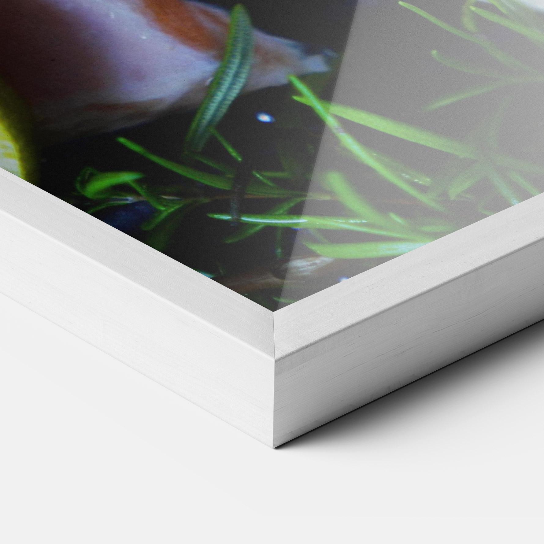 Plakat w Ramie Fish With Lemons mockup 3