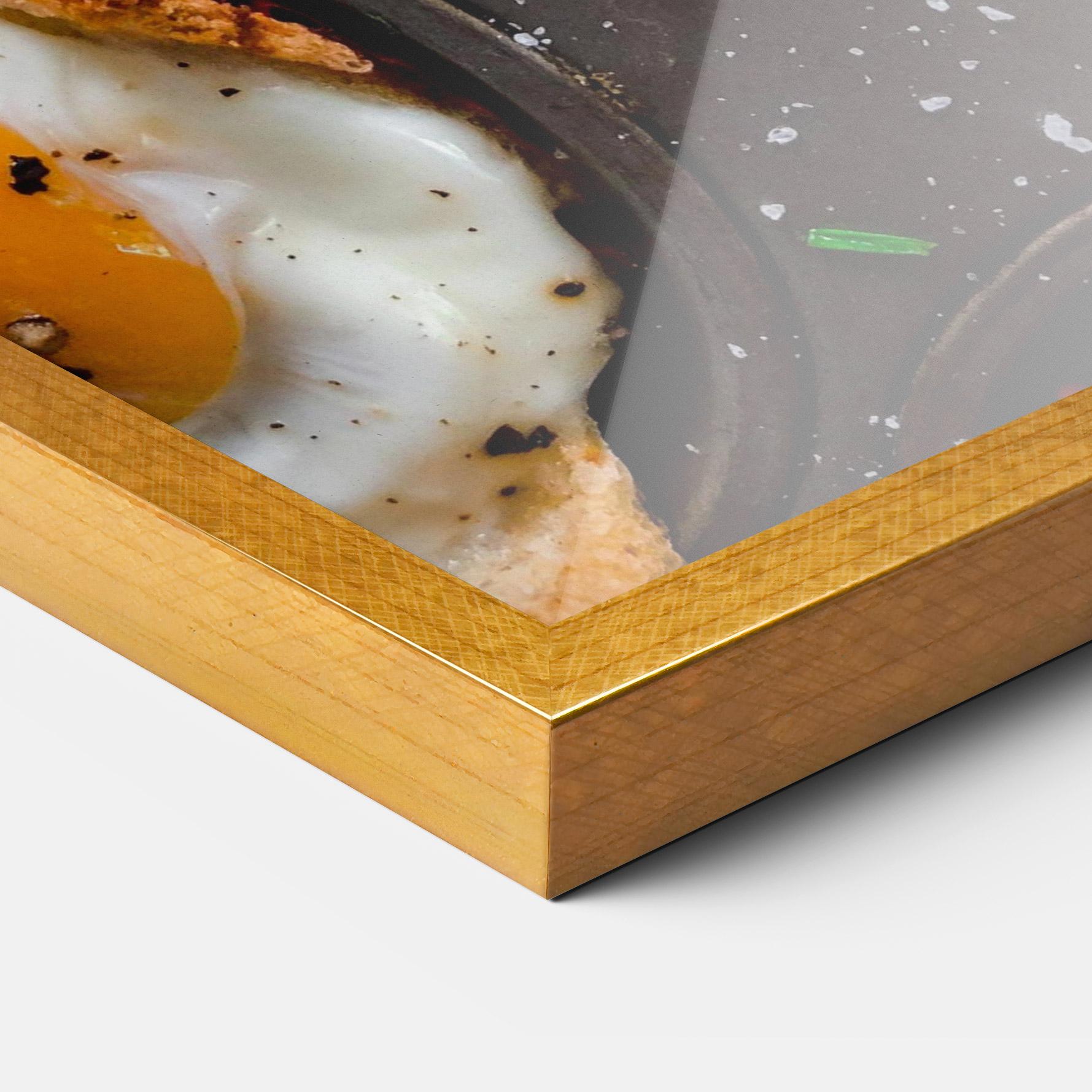 Plakat w Ramie Egg On Tray mockup 3