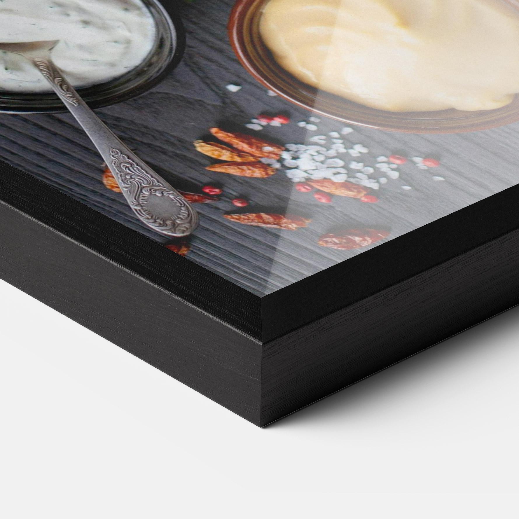 Plakat w Ramie Skewers mockup 3