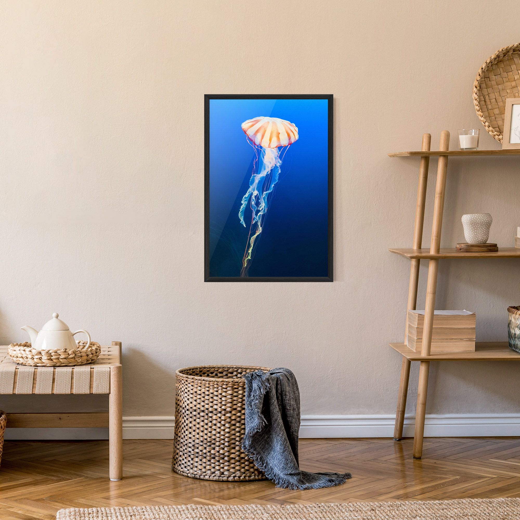 Cream Jellyfish mockup 9