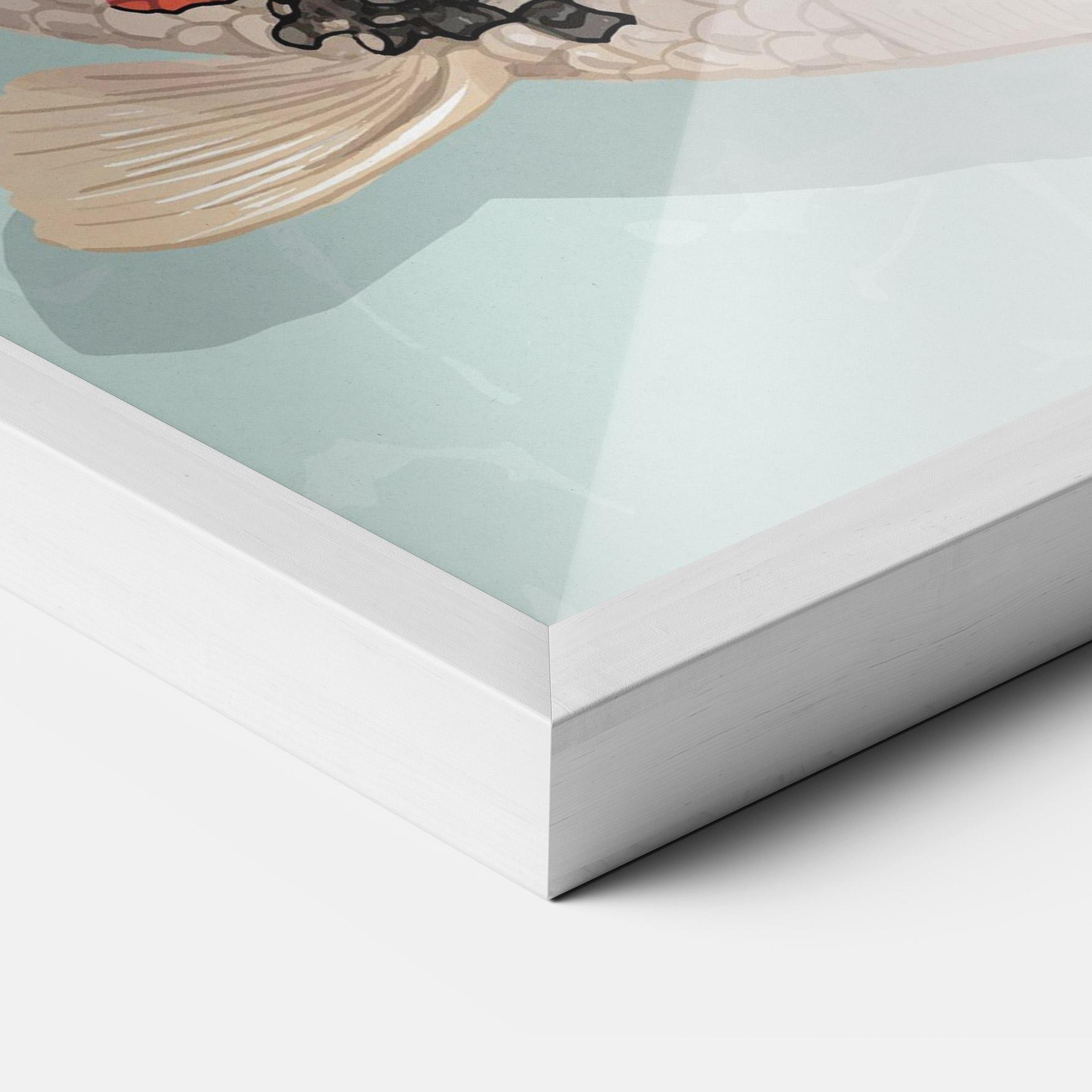 Plakat w Ramie Koi Fish mockup 3