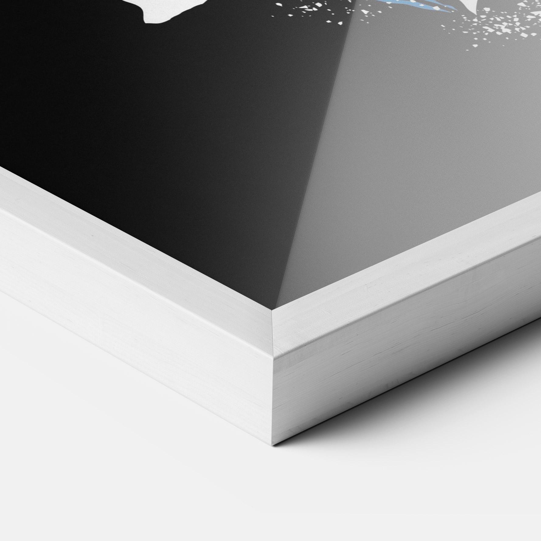 Plakat w Ramie Sword Fish mockup 3