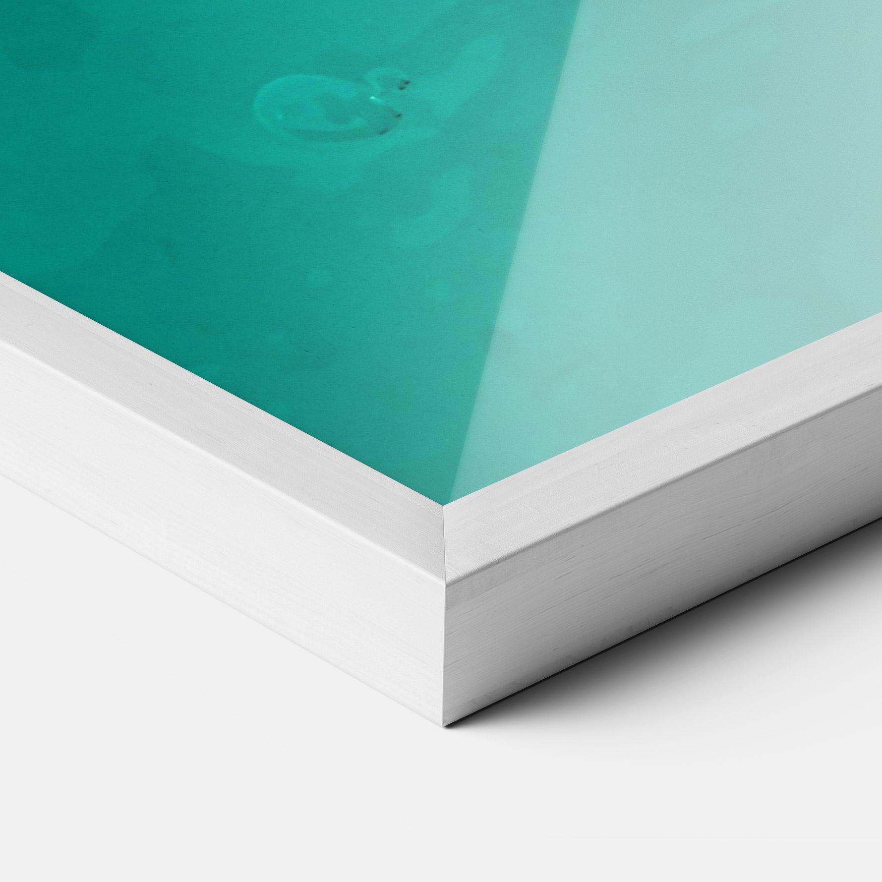 Plakat w Ramie Turtle Sweeming mockup 3