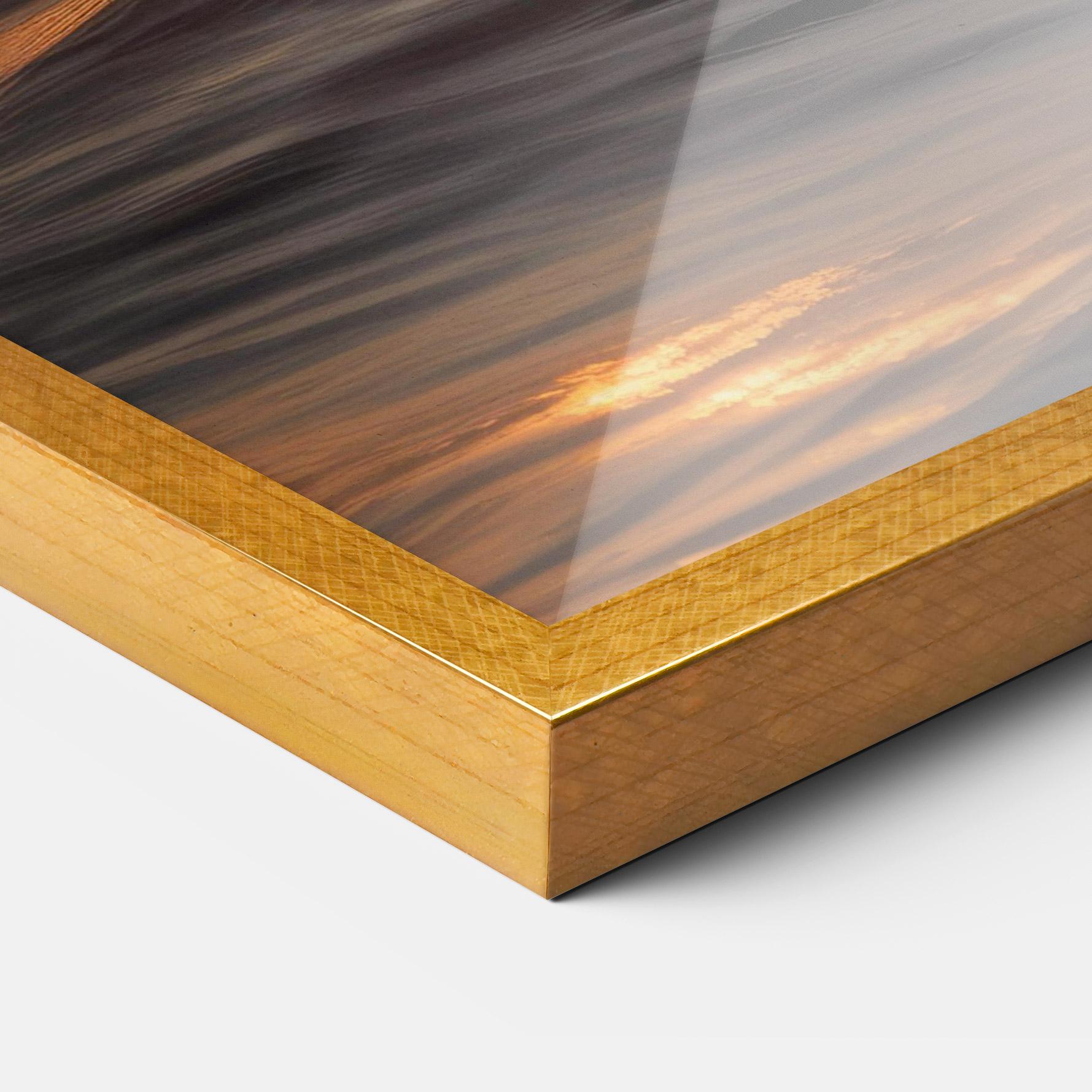 Plakat w Ramie Dolphin Jump mockup 3