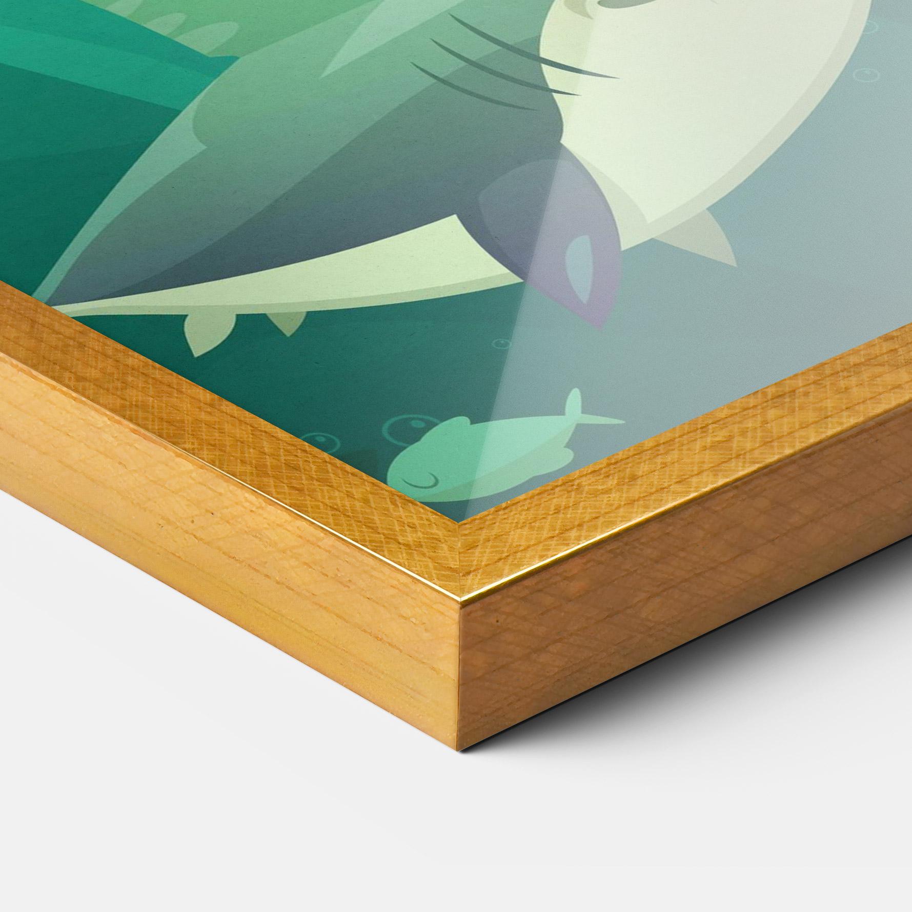 Plakat w Ramie Kids Ocean mockup 3