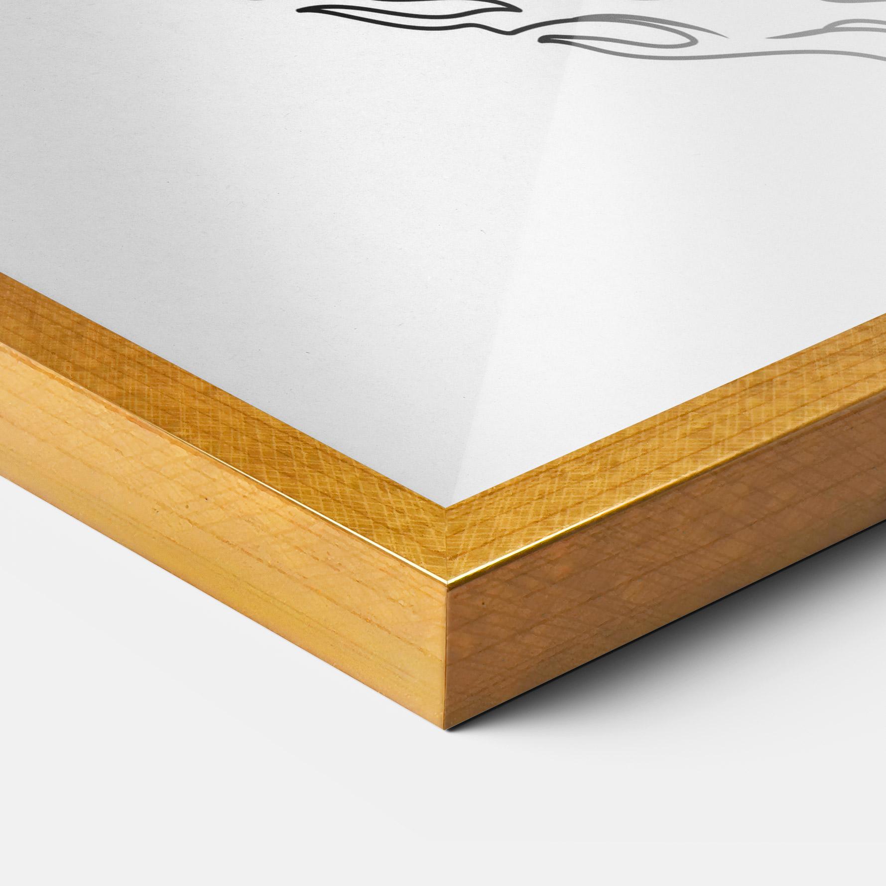 Plakat w Ramie Koi Design mockup 3