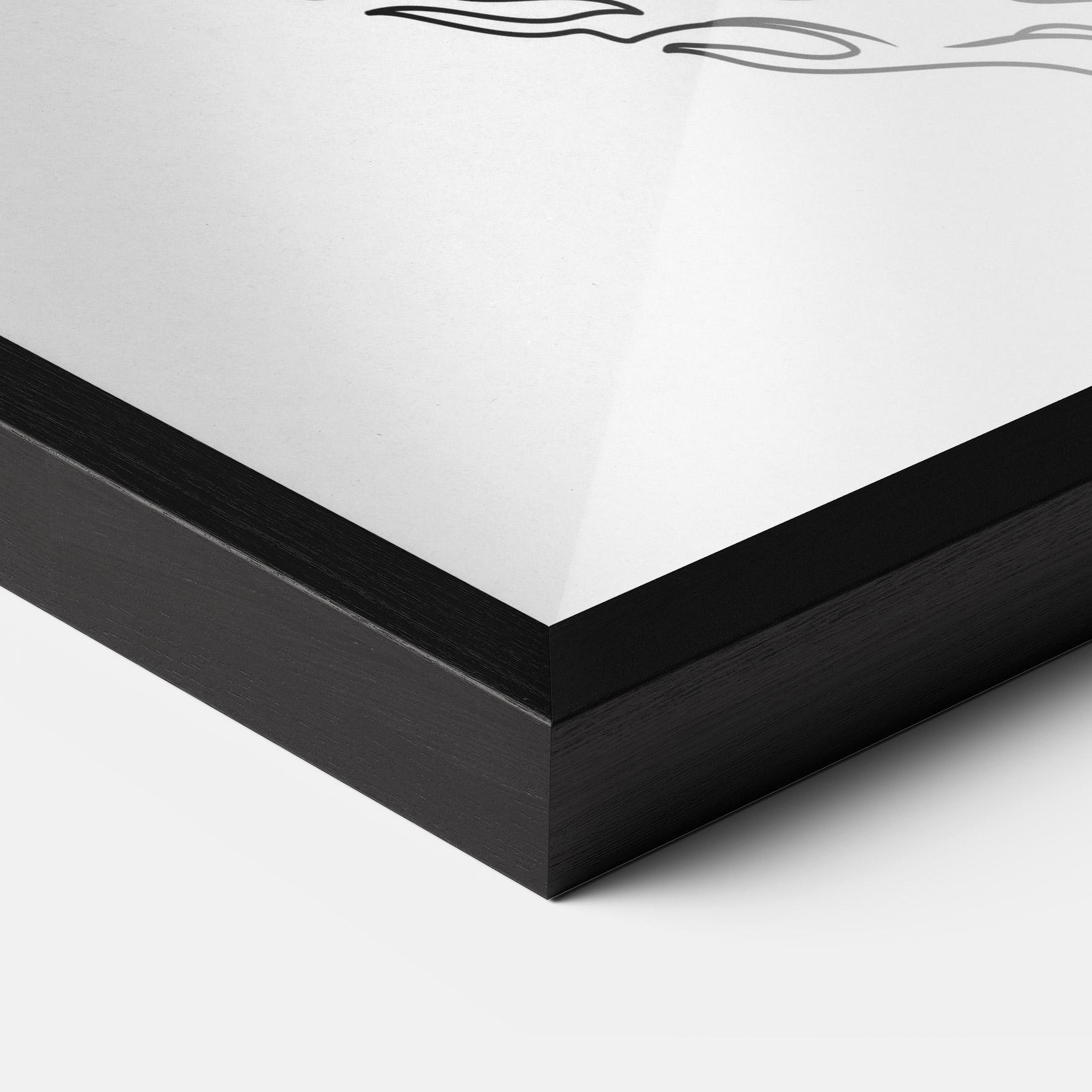 Plakat w Ramie Koi Design mockup 3