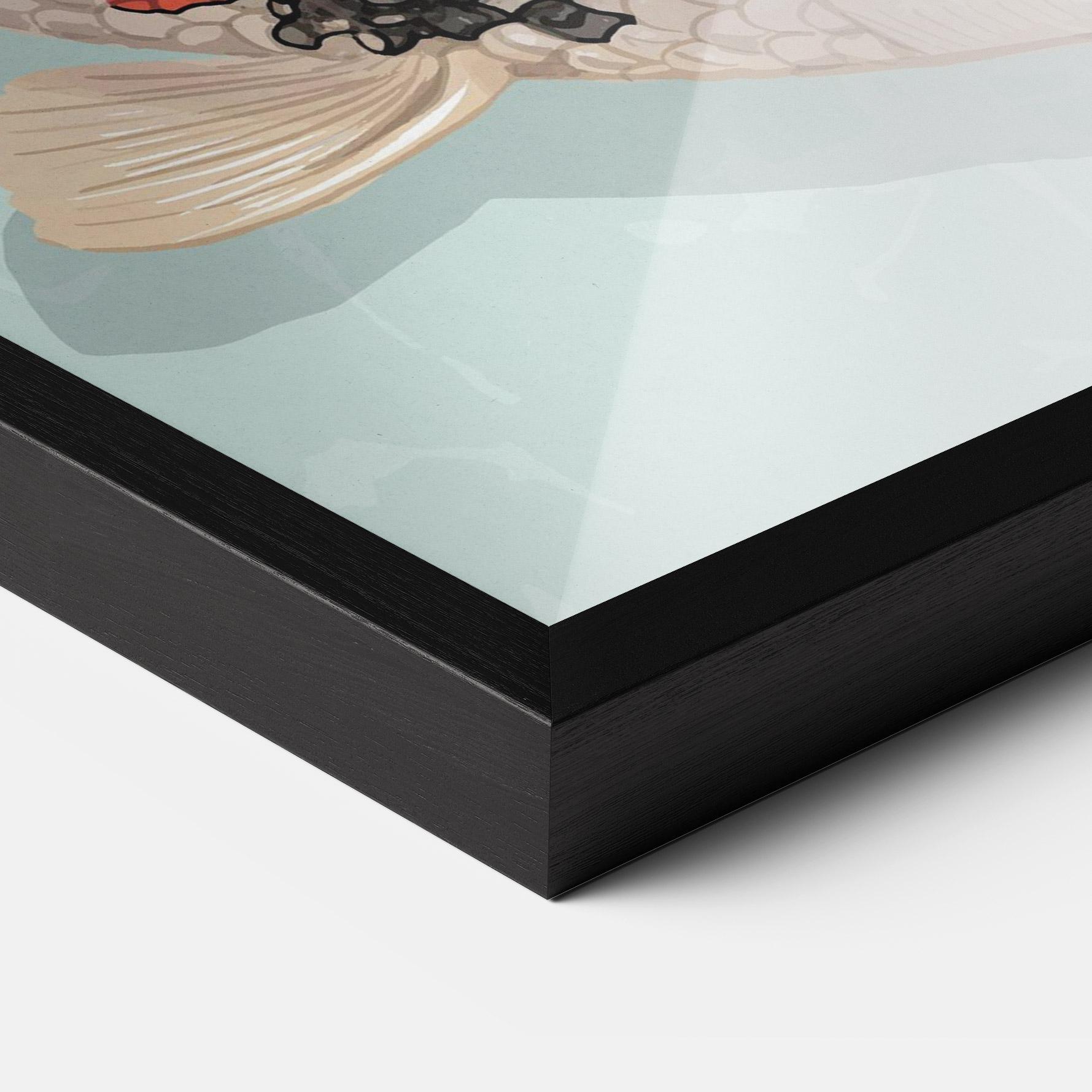Plakat w Ramie Koi Fish mockup 3