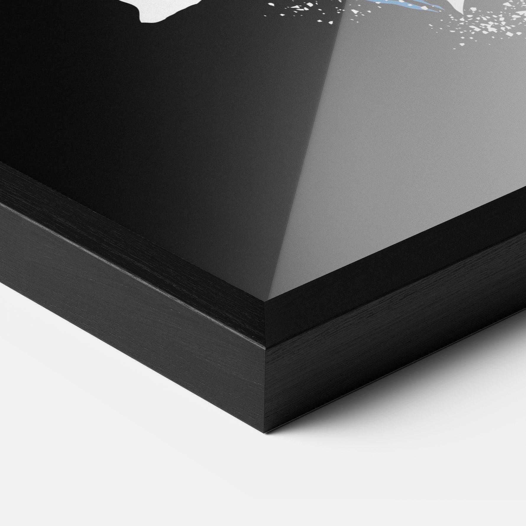 Plakat w Ramie Sword Fish mockup 3