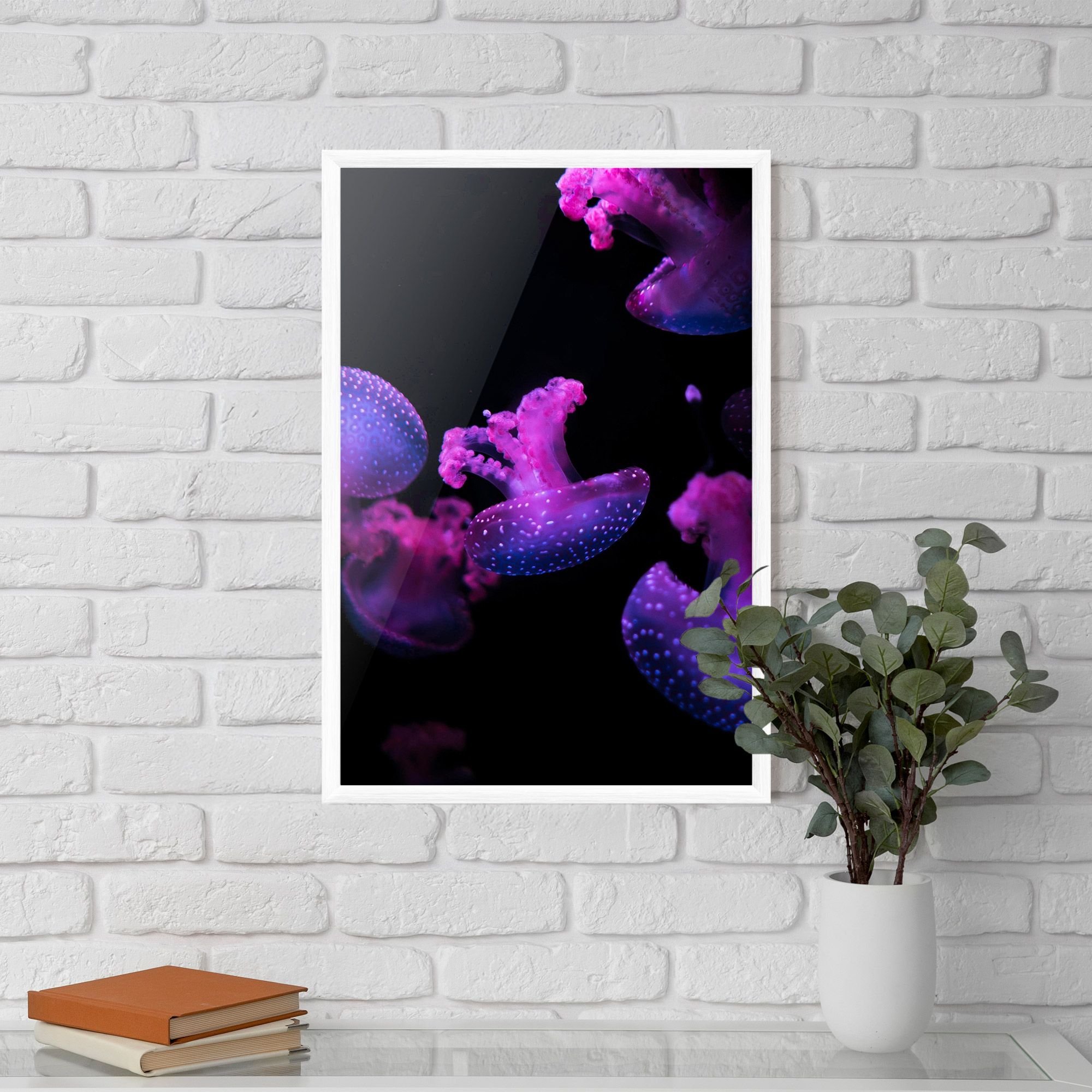 Little Purple Jellyfish mockup 5
