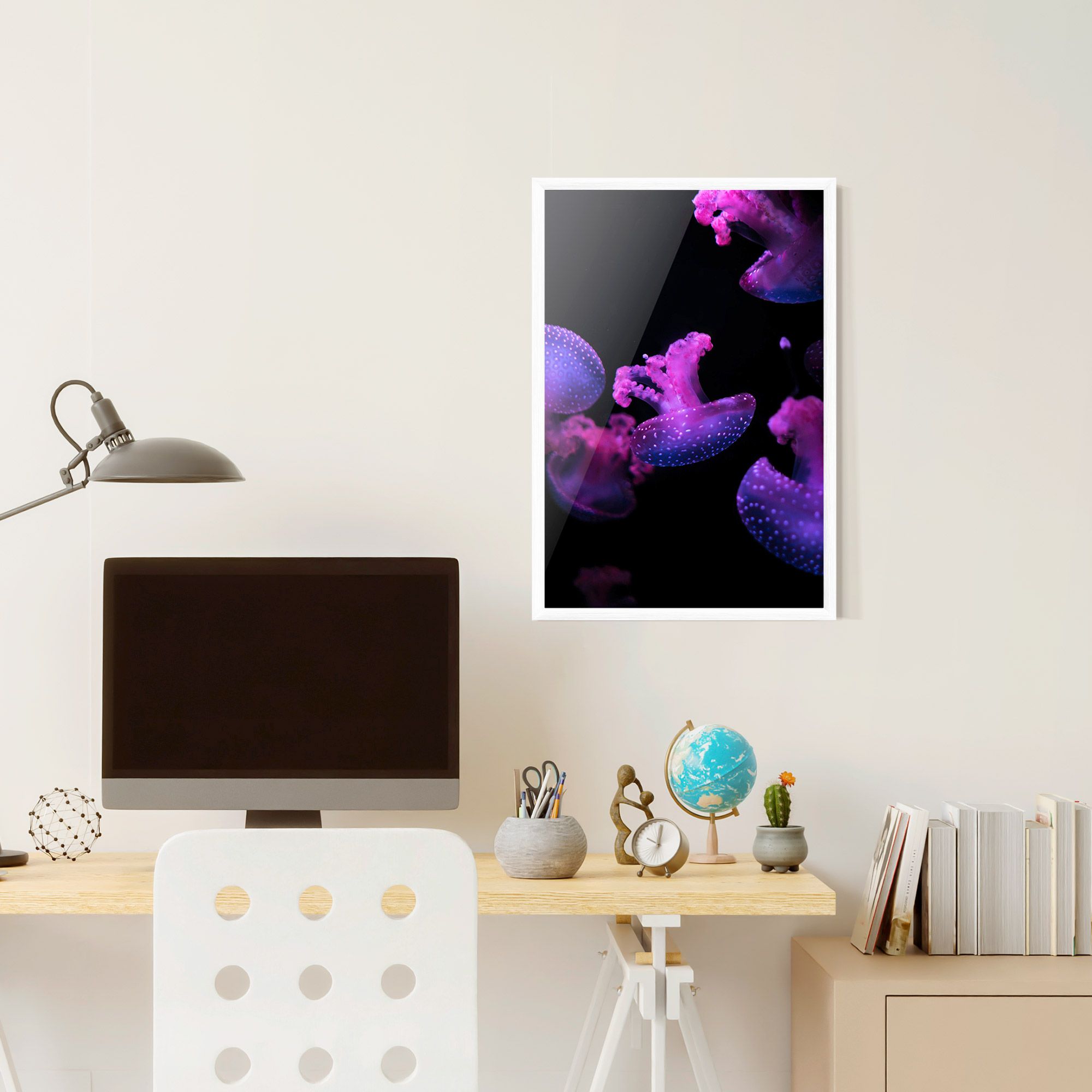 Little Purple Jellyfish mockup 6