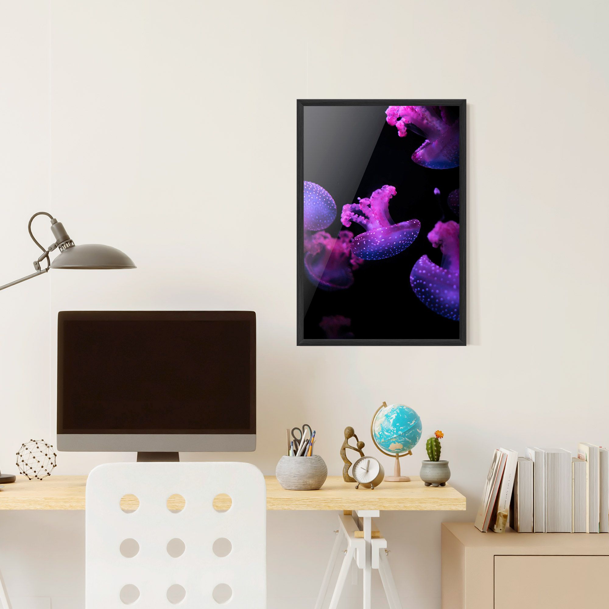 Little Purple Jellyfish mockup 6