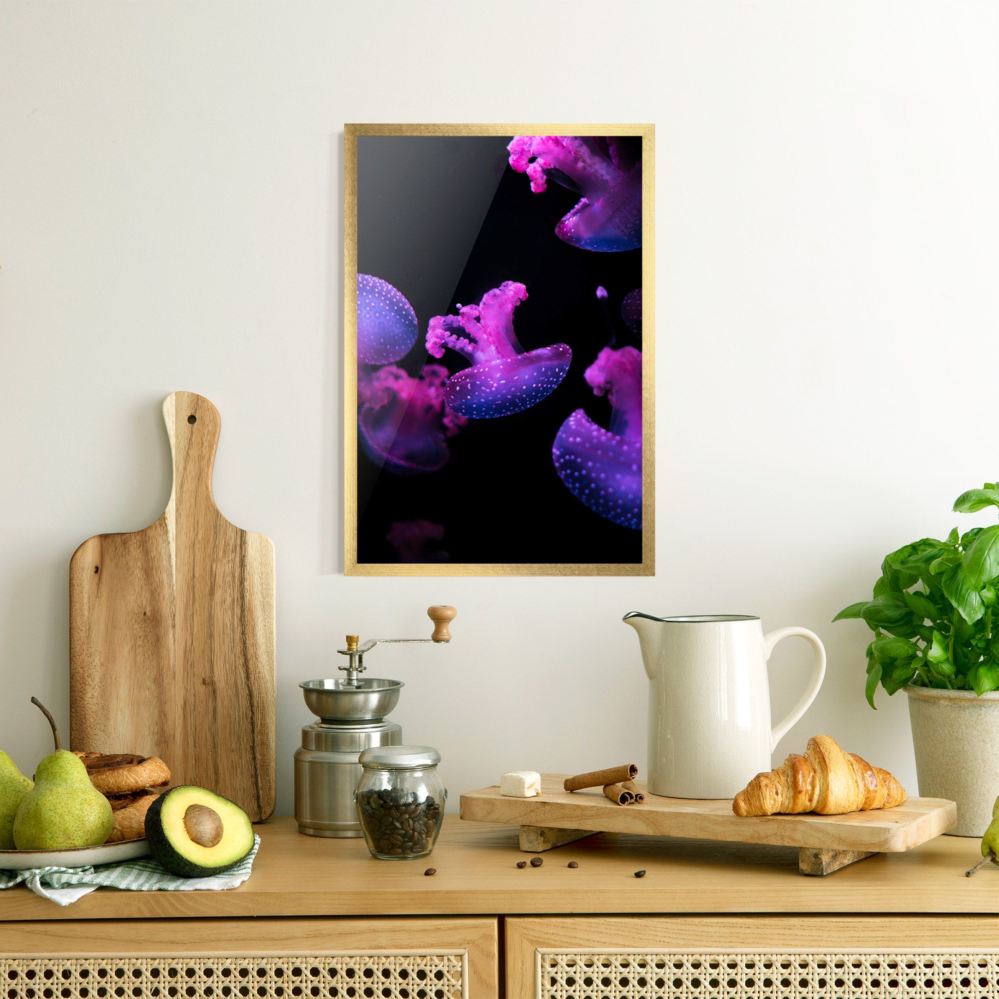 Little Purple Jellyfish mockup 8