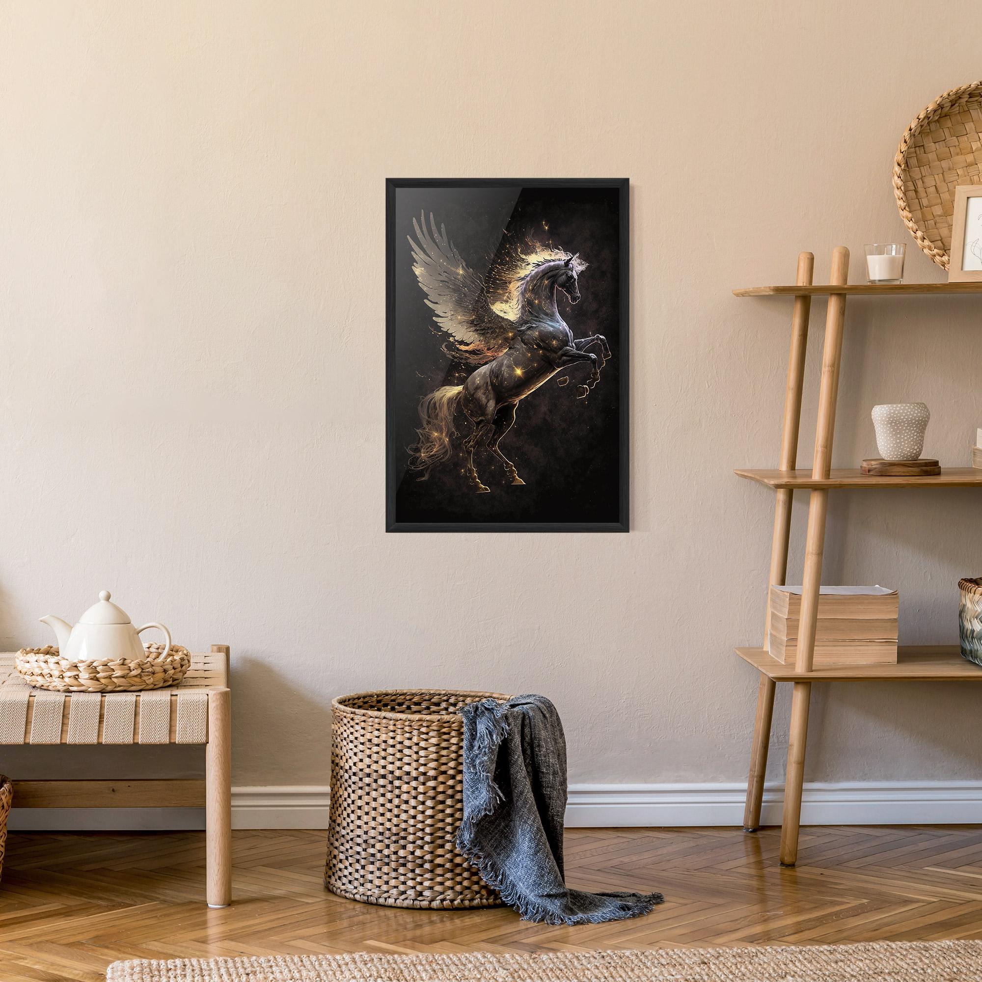 Plakat w Ramie Galaxy Pegasus mockup 9