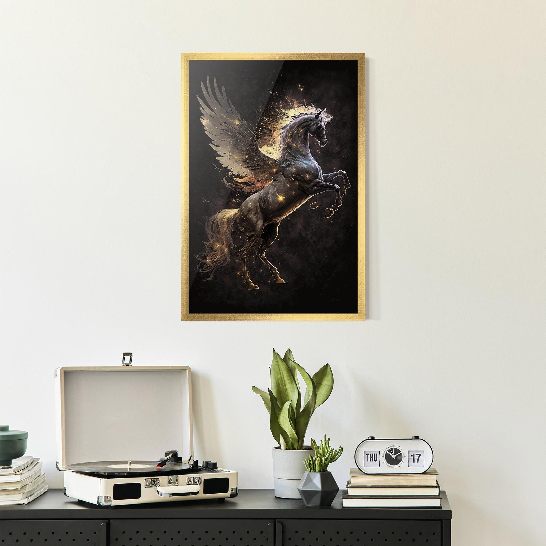 Plakat w Ramie Galaxy Pegasus mockup 2