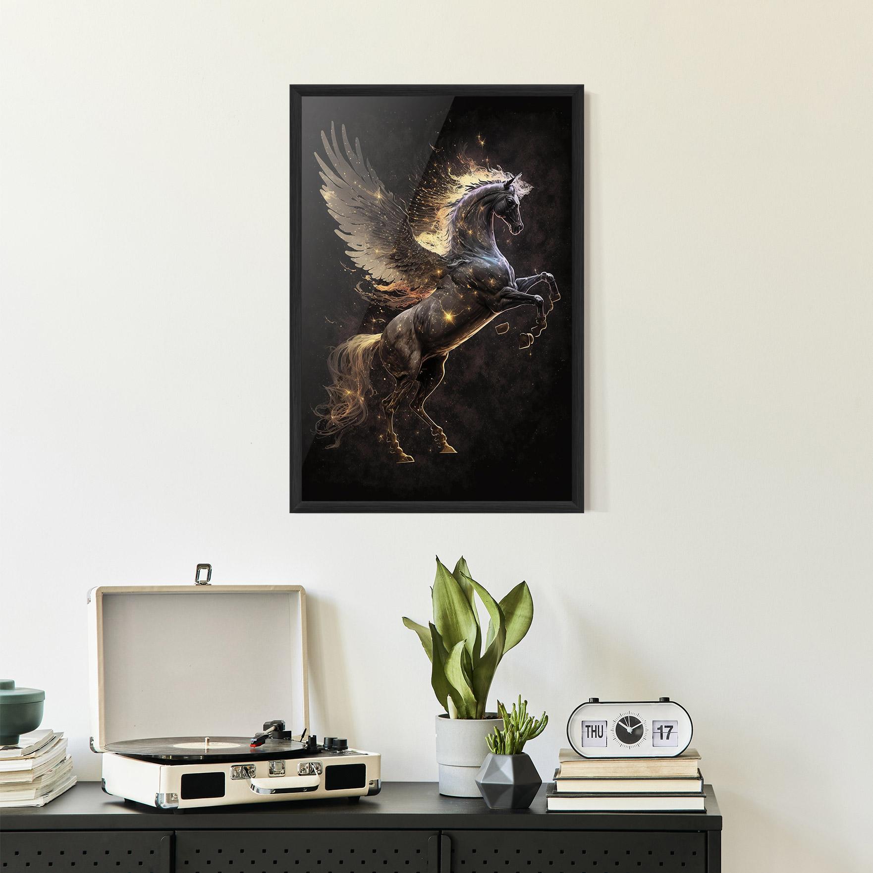 Plakat w Ramie Galaxy Pegasus mockup 2